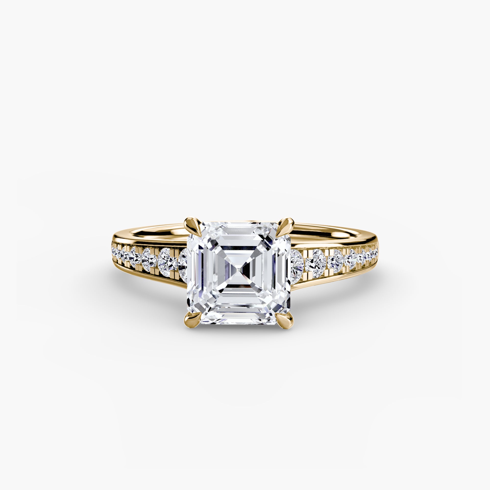 Inel Demi Solitaire