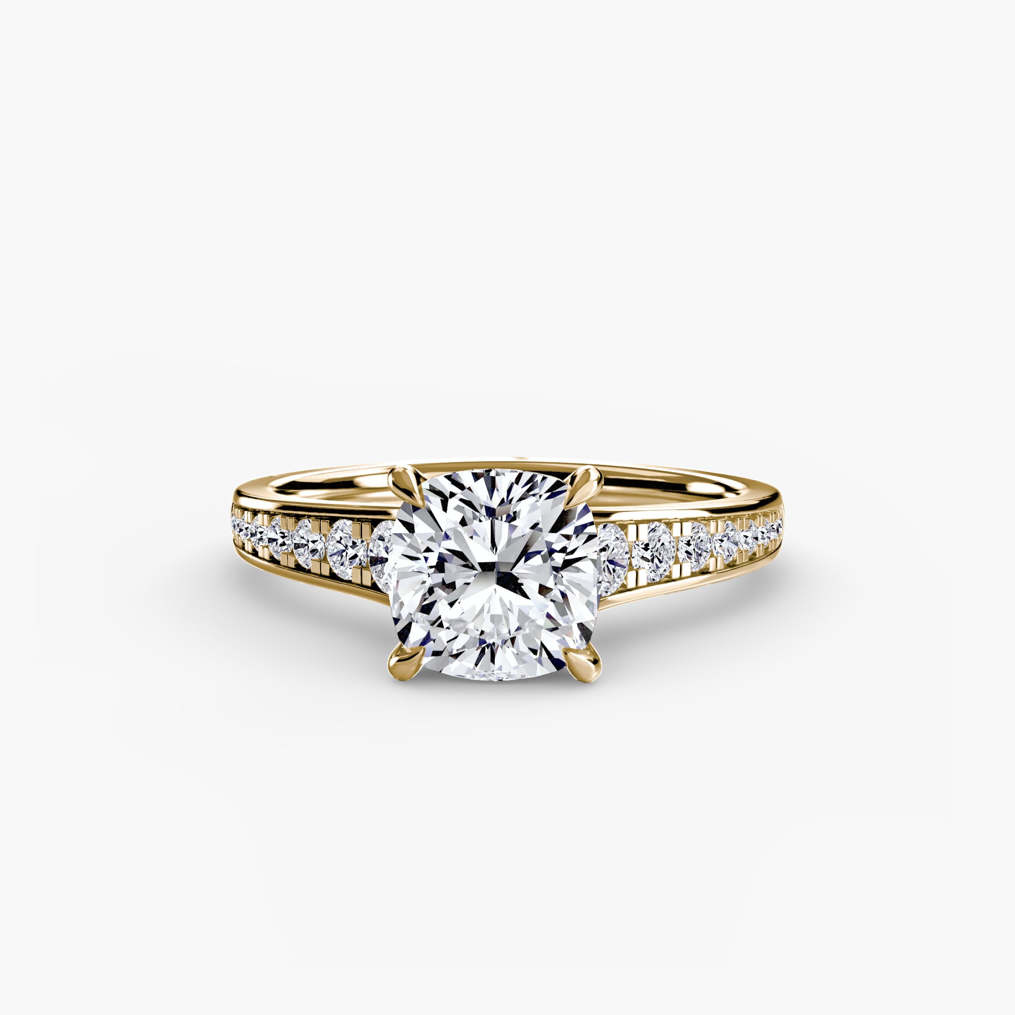 Inel Demi Solitaire