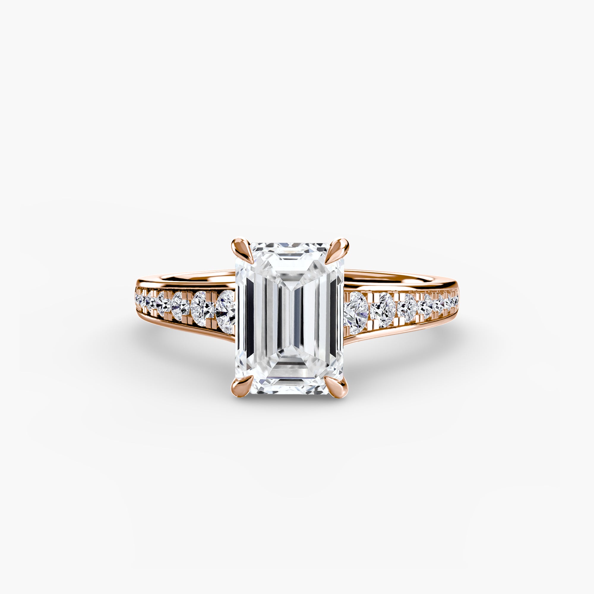 Inel Demi Solitaire