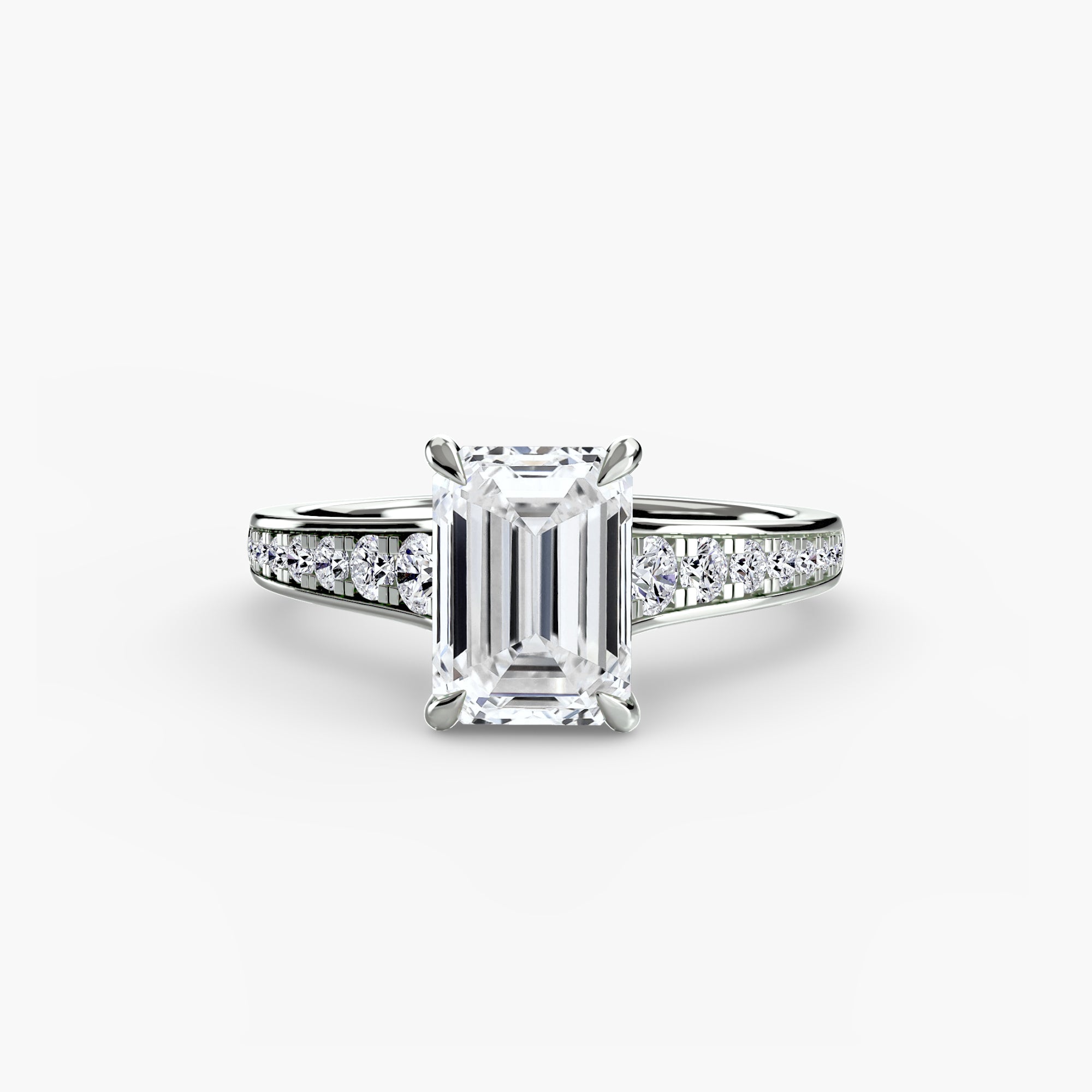 Inel Demi Solitaire