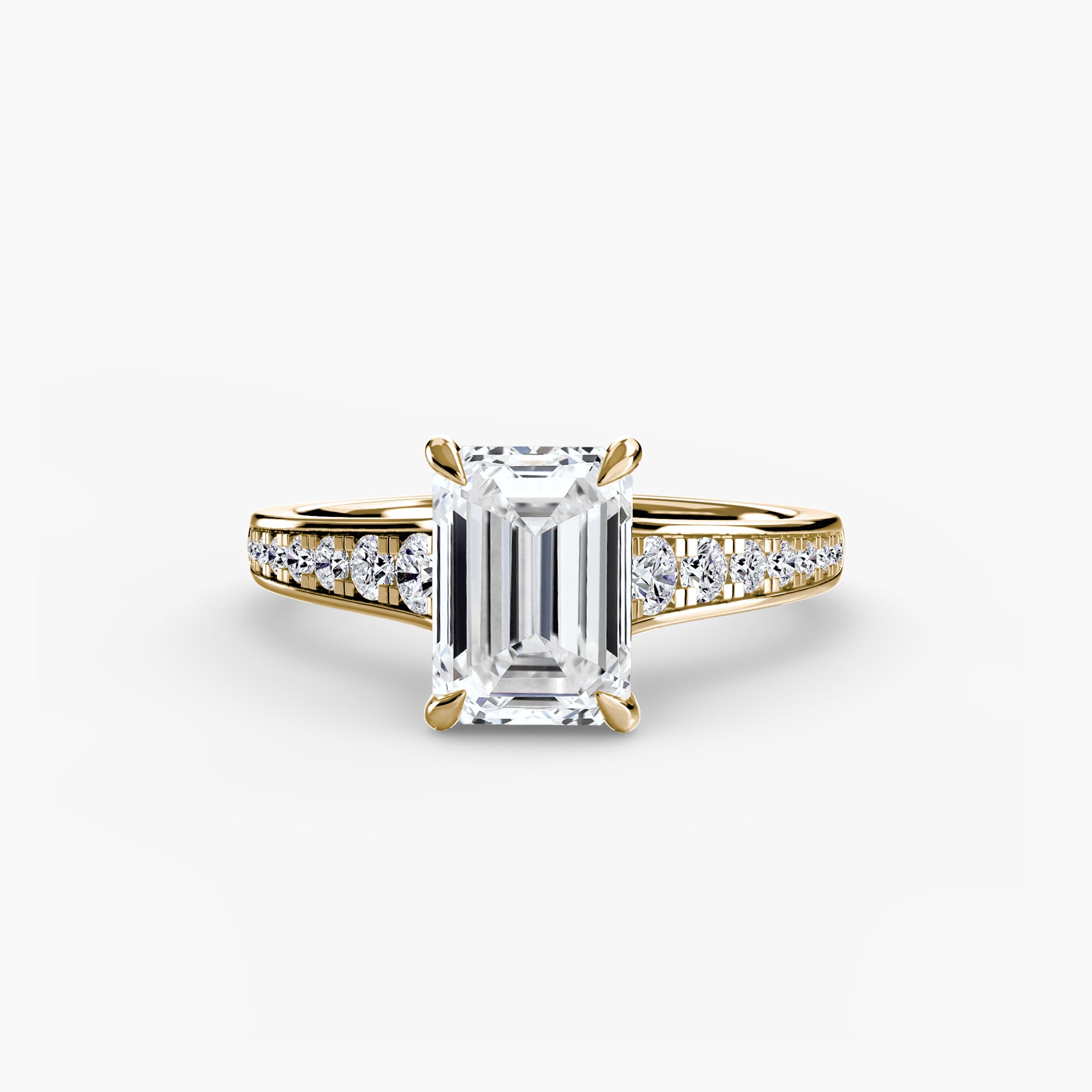 Inel Demi Solitaire
