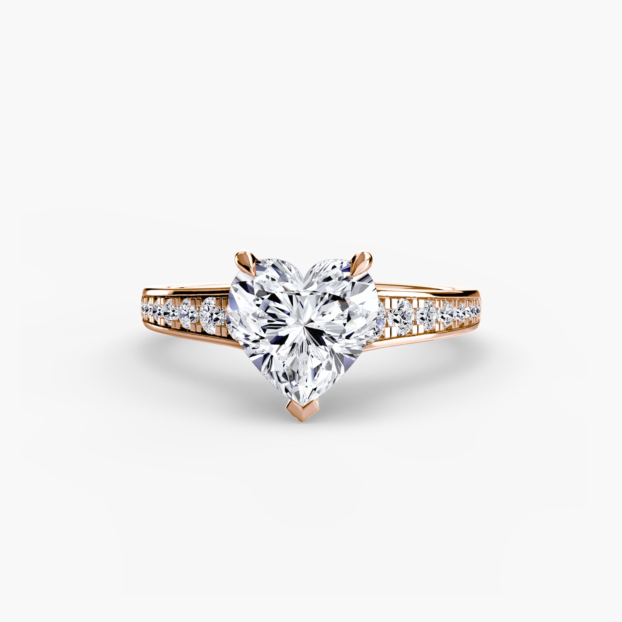 Inel Demi Solitaire