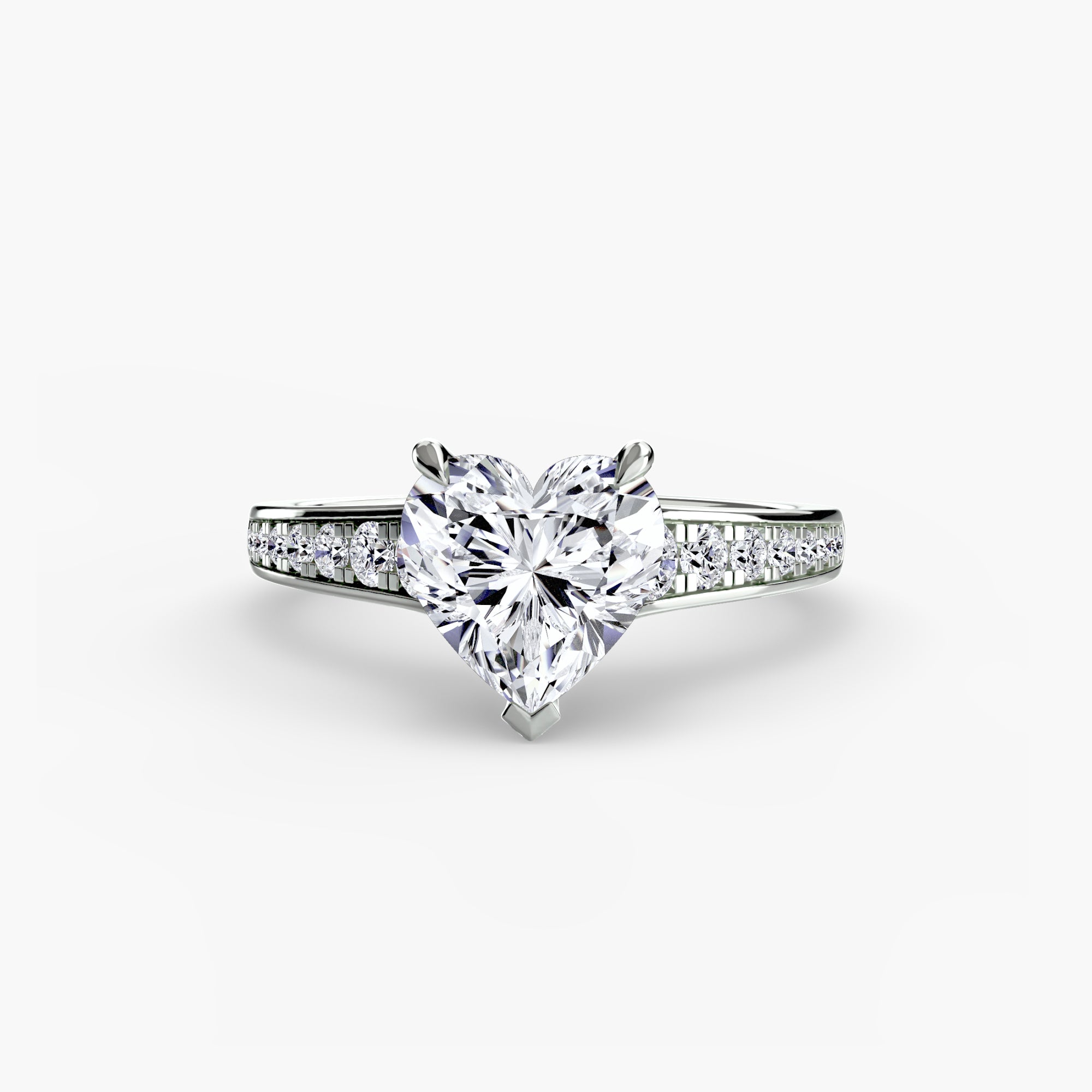 Inel Demi Solitaire