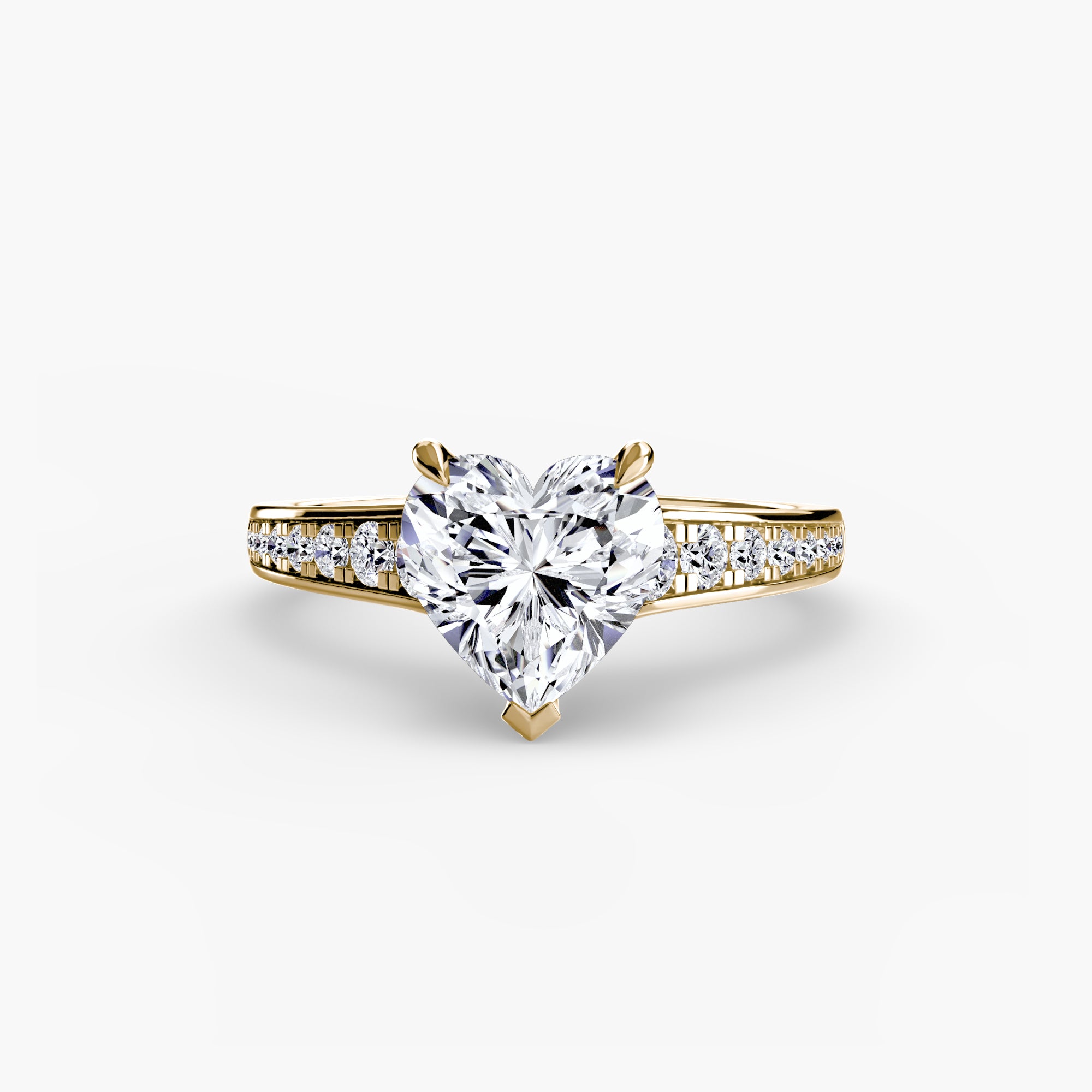 Inel Demi Solitaire