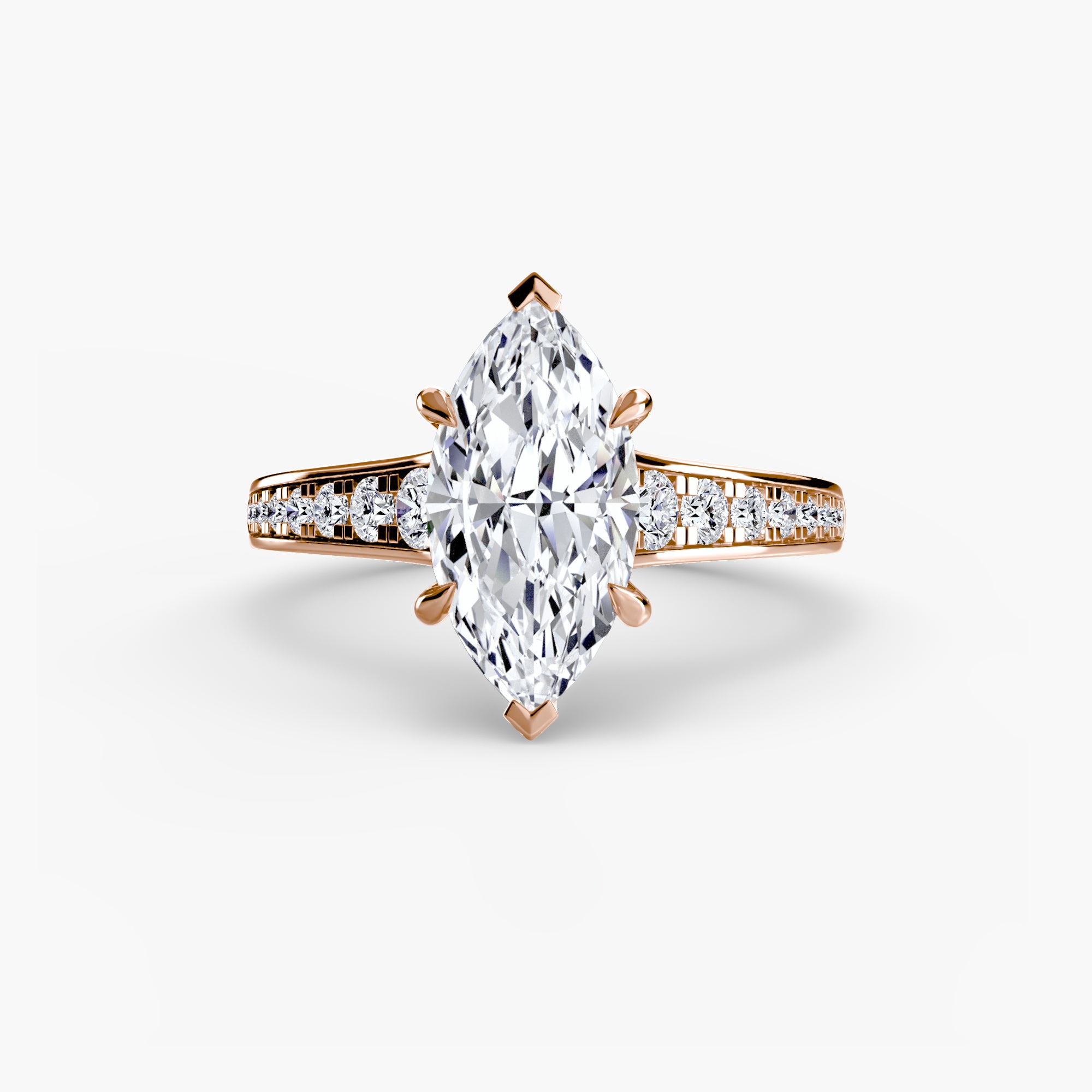 Inel Demi Solitaire