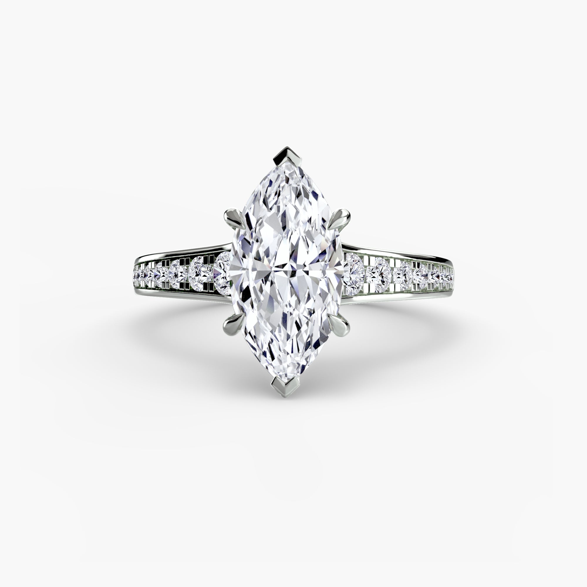 Inel Demi Solitaire