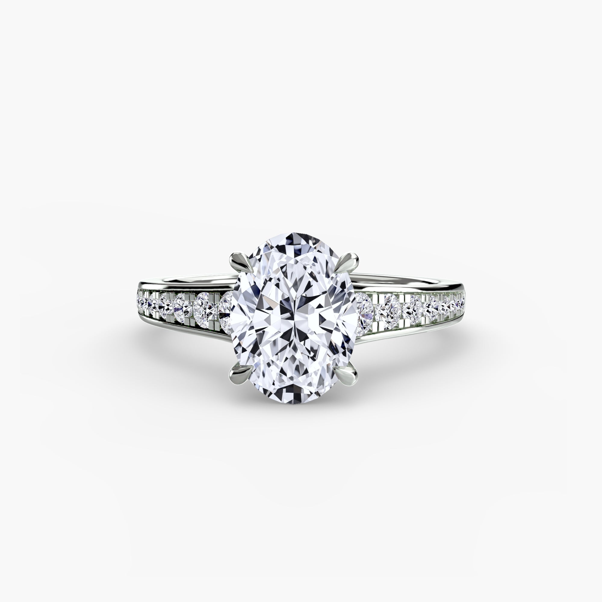 Inel Demi Solitaire