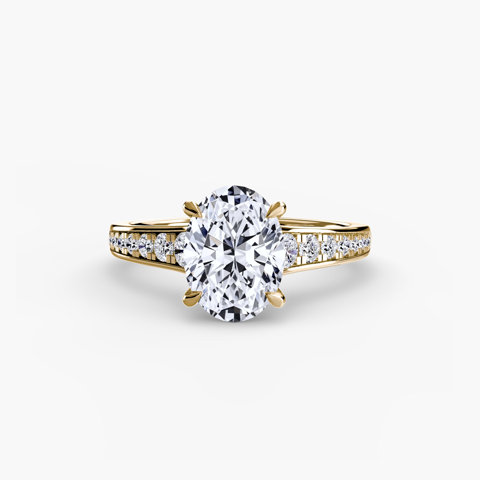 Inel Demi Solitaire