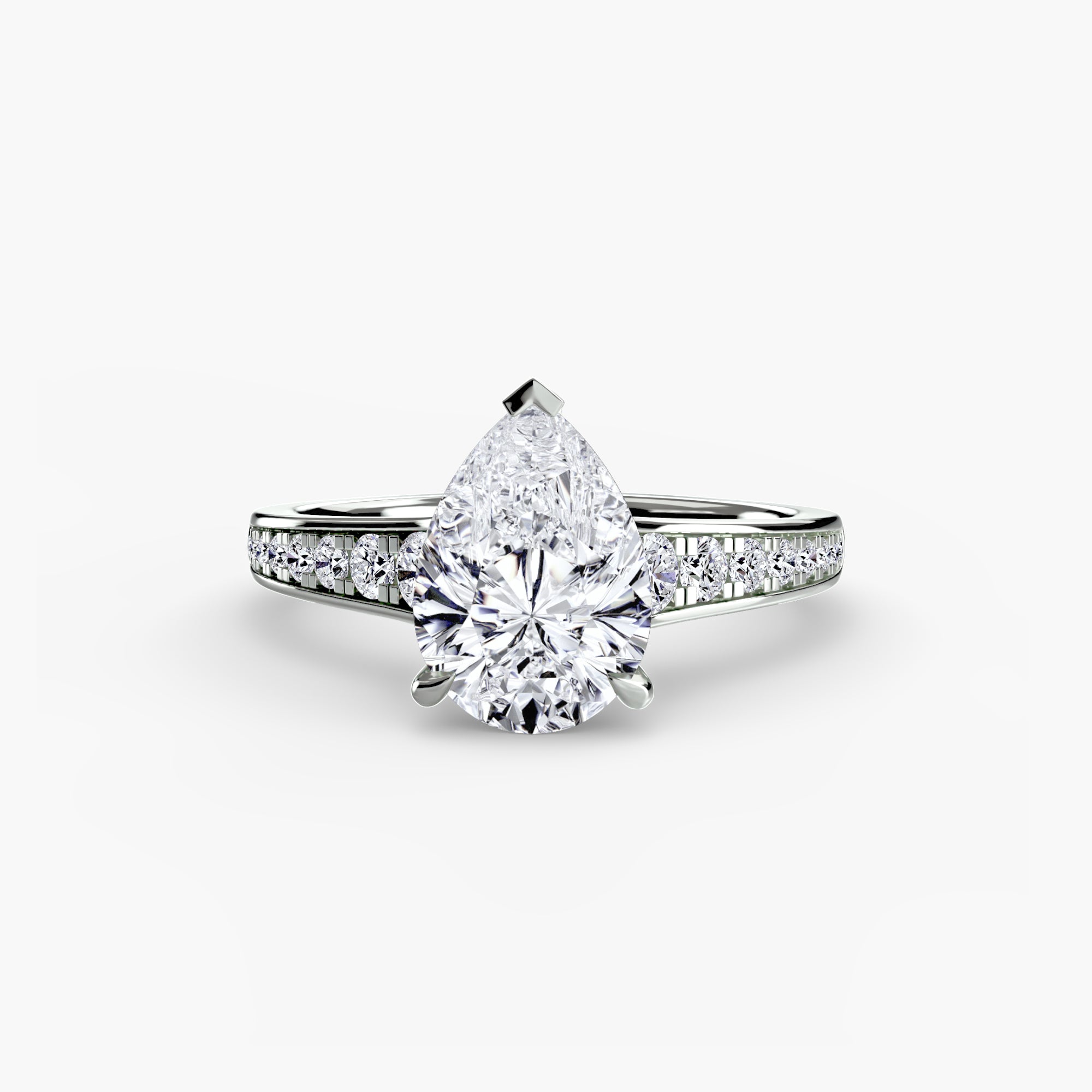Inel Demi Solitaire