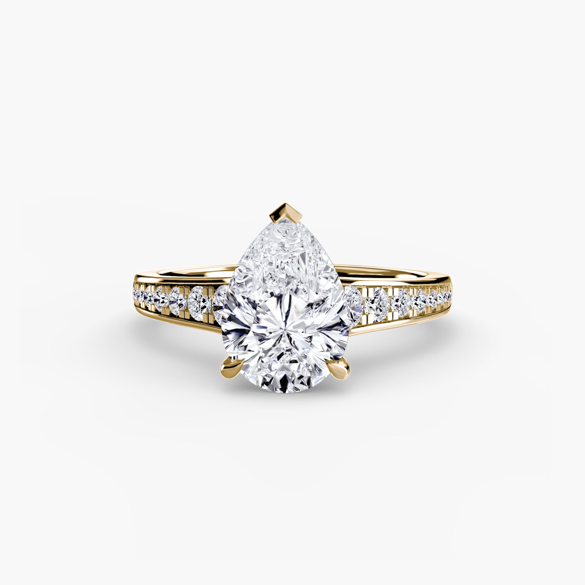 Inel Demi Solitaire