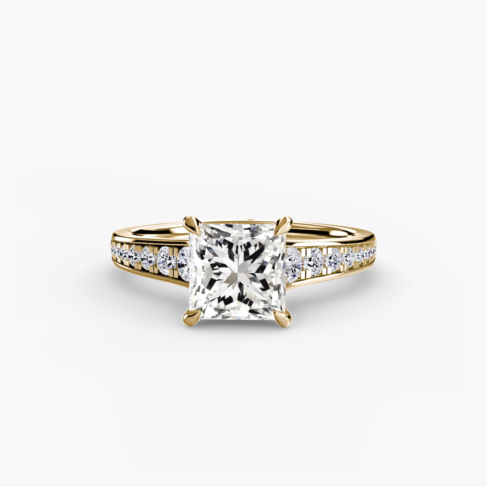 Inel Demi Solitaire
