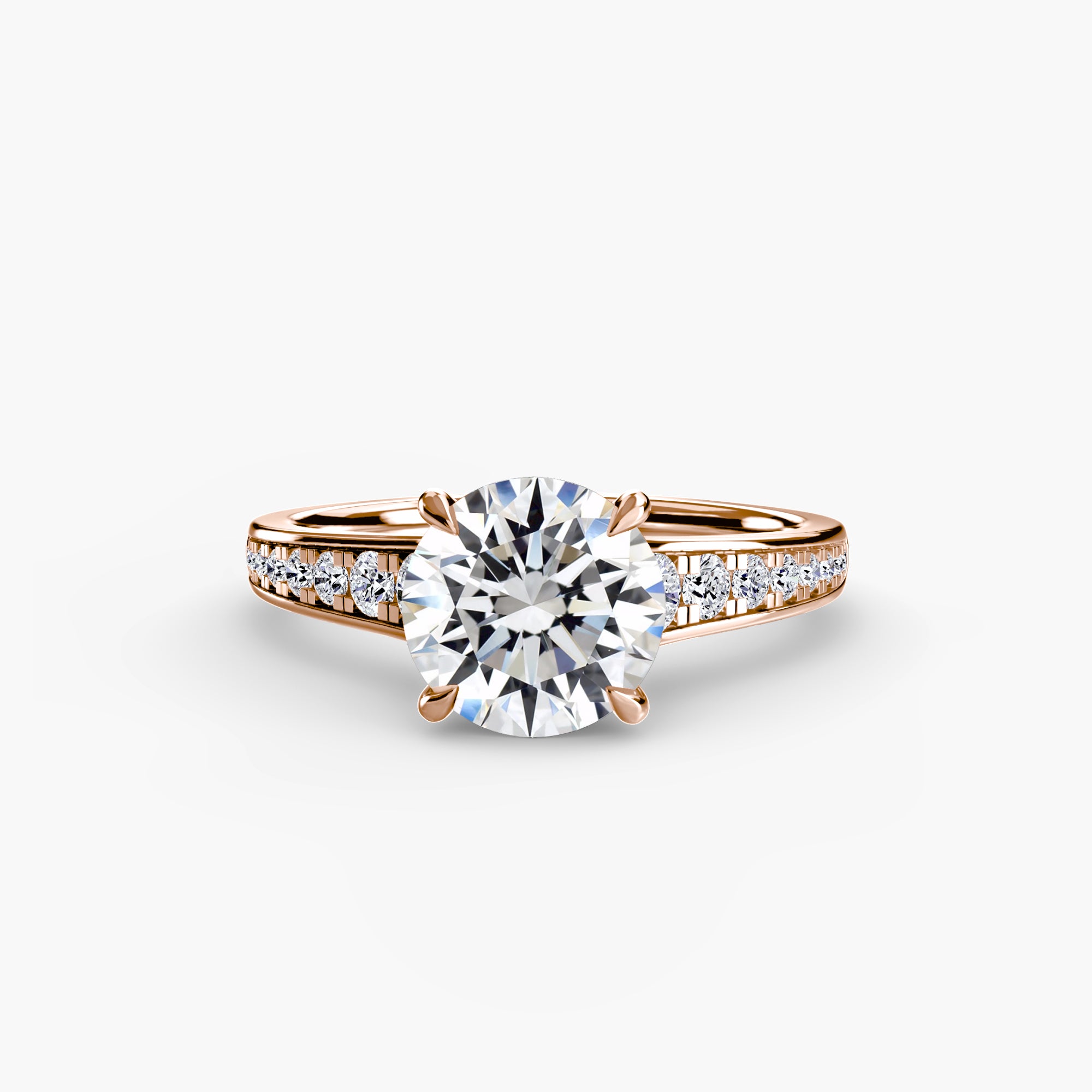 Inel Demi Solitaire