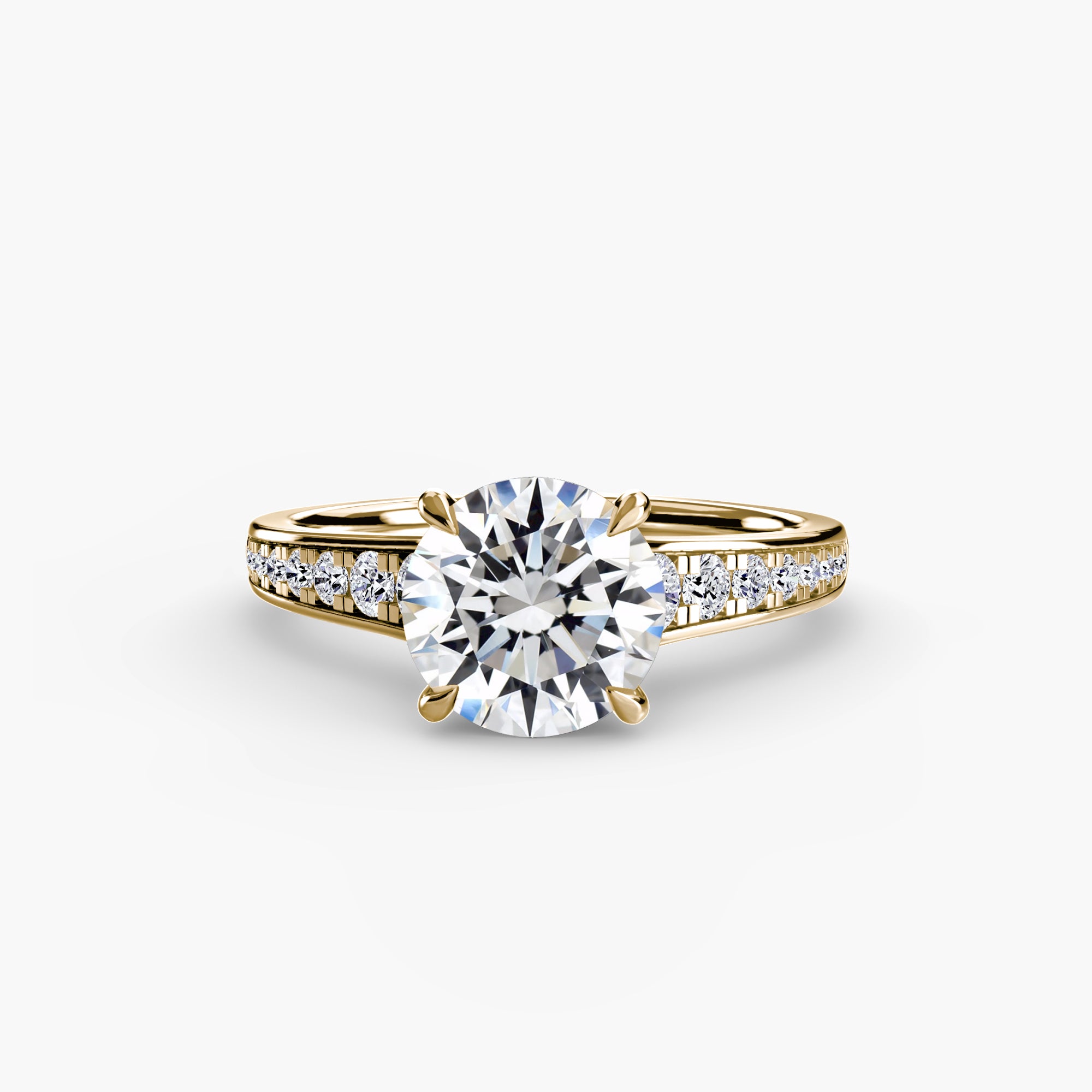 Inel Demi Solitaire