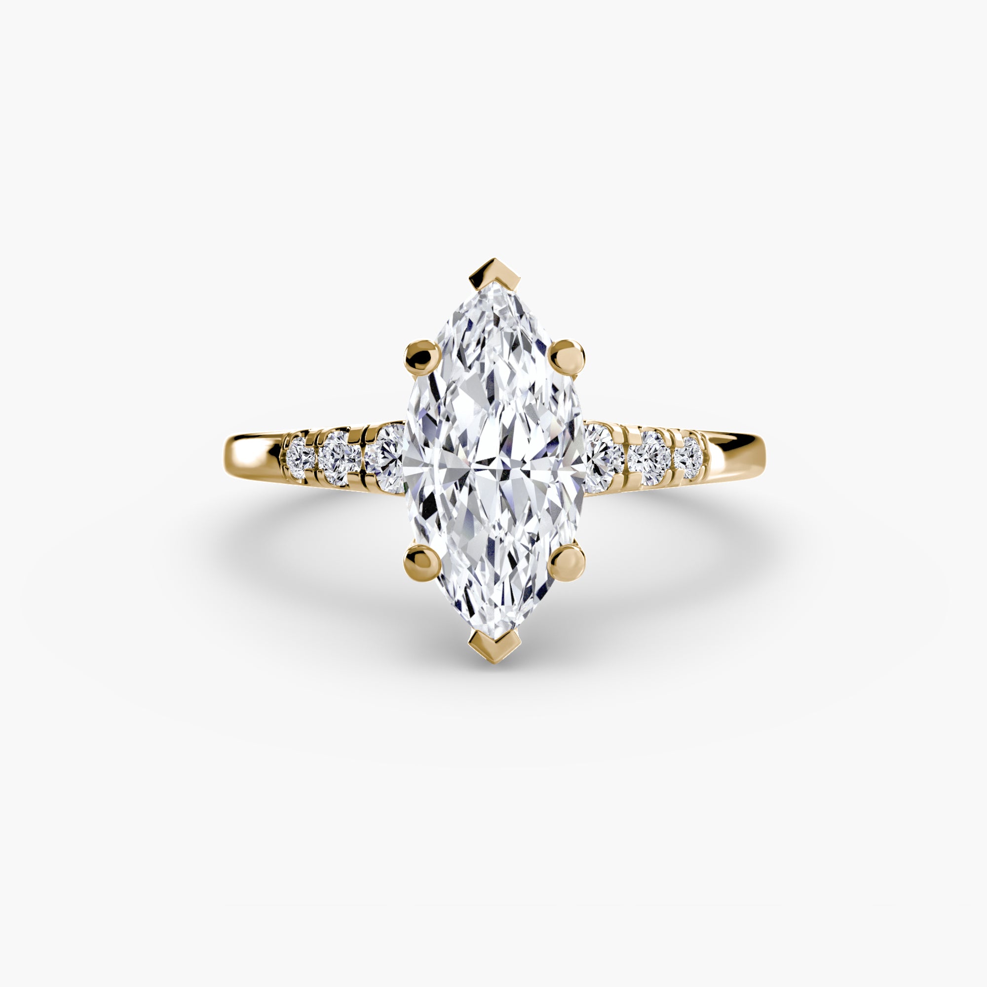 Inel Accent Solitaire