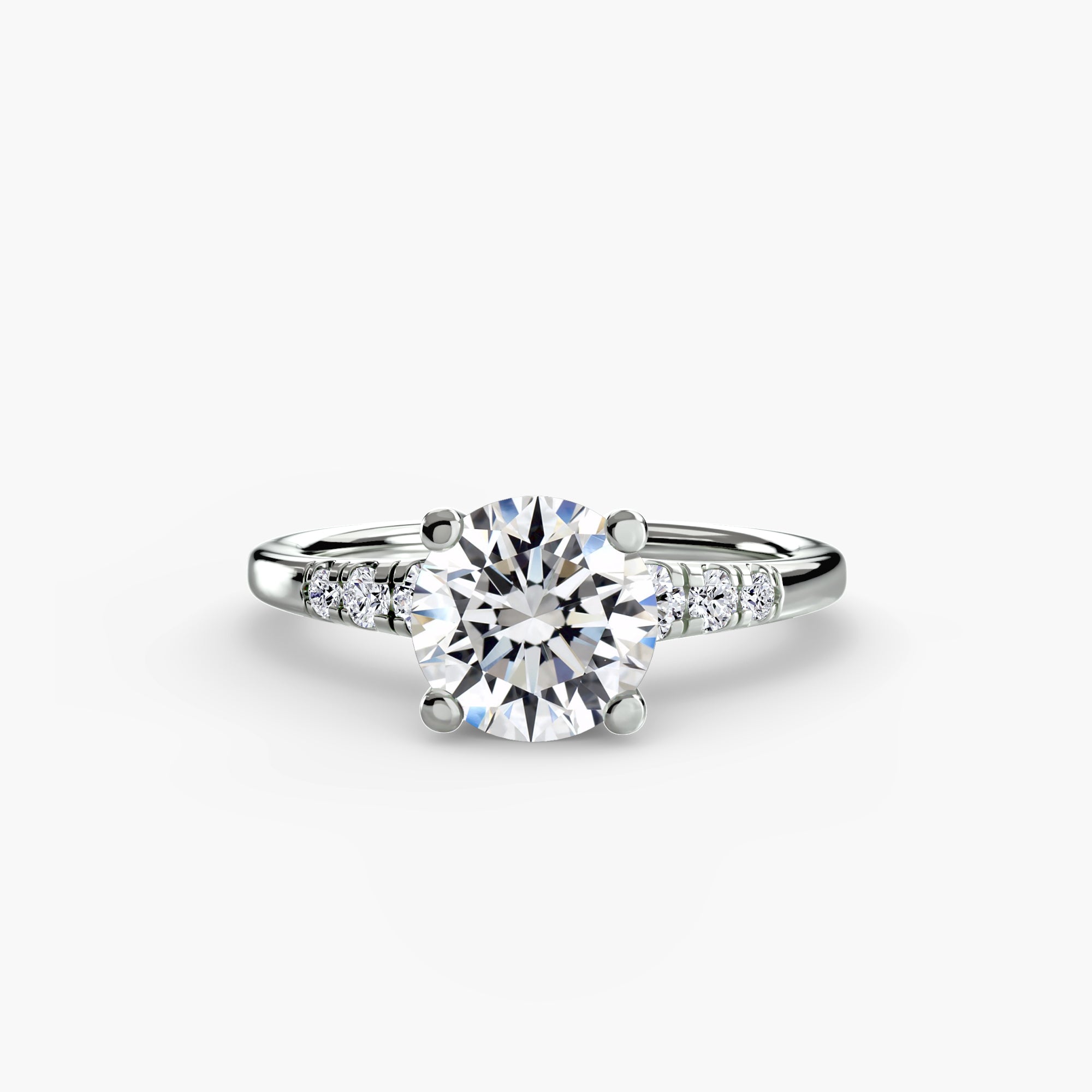 Inel Accent Solitaire