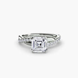Inel Spiral Pave