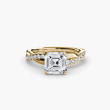 Inel Spiral Pave