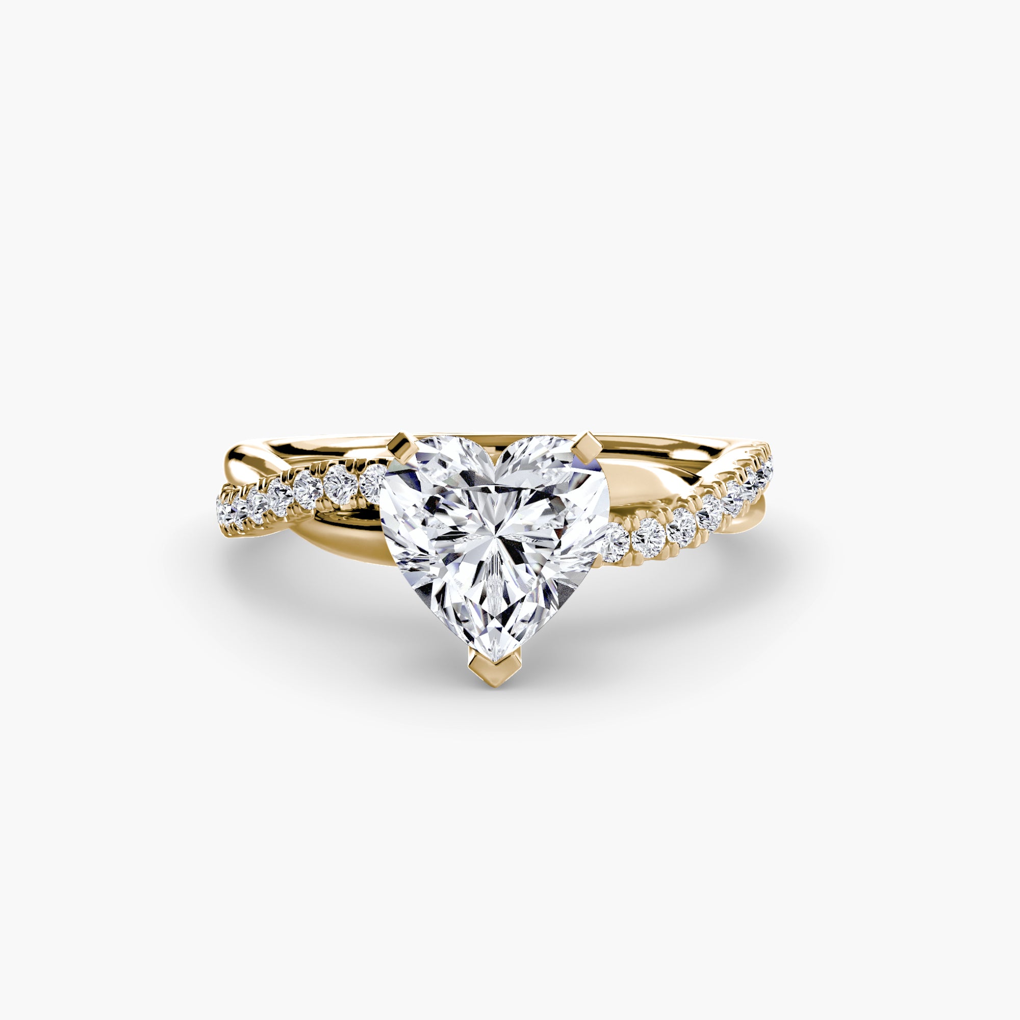 Inel Spiral Pave