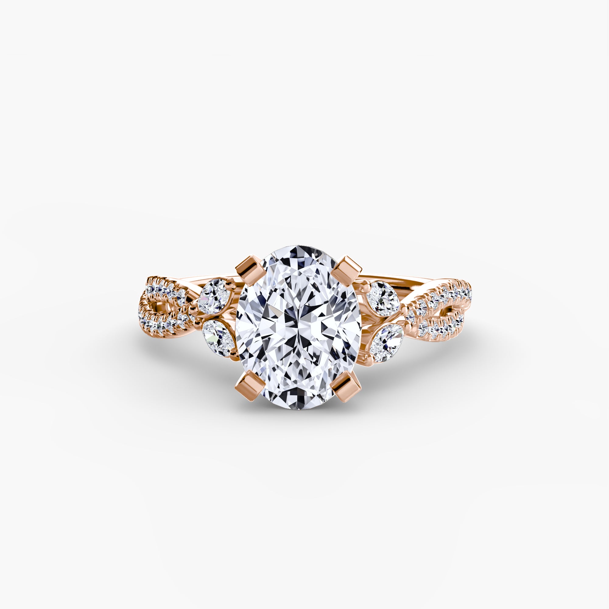 Inel Twist Pave