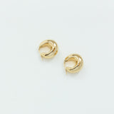 Cercei argint Mini Hammered Hoops