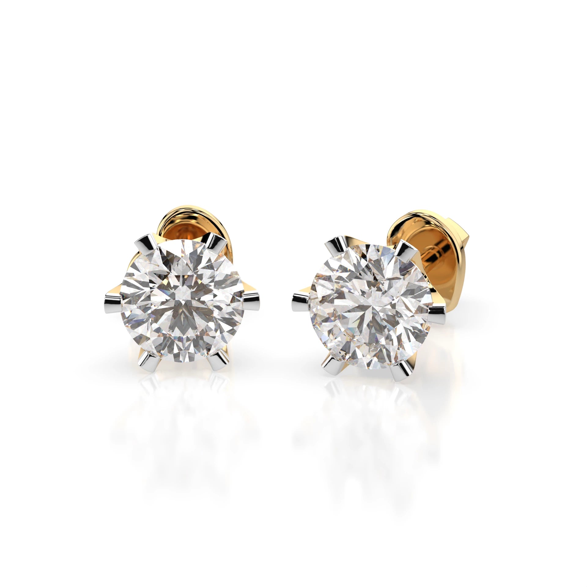 Cercei solitaire Fluture – 102-10040/1(5.1) – imaginea 4