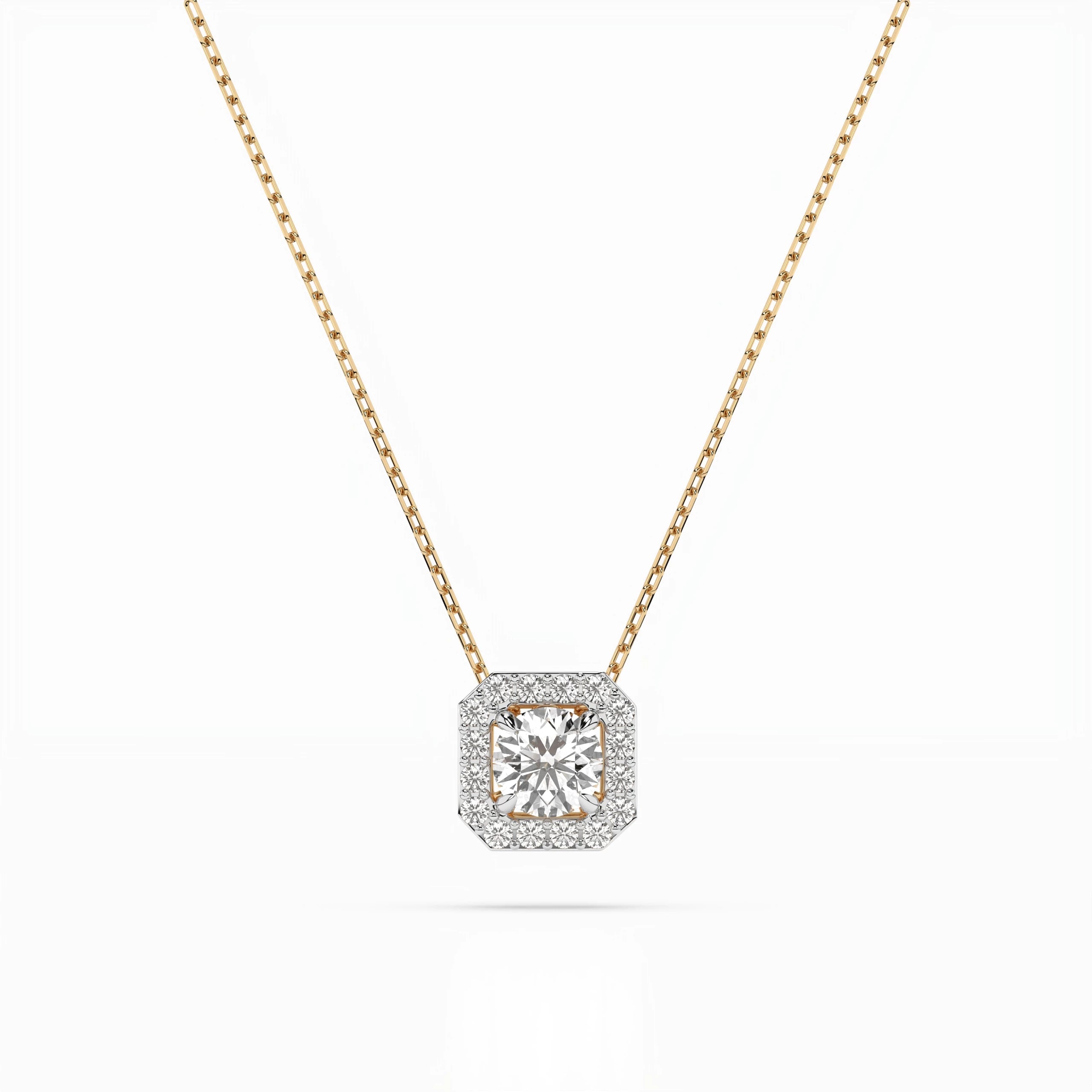 Colier solitaire Eternitate – 104-10042(3.7) – imaginea 4