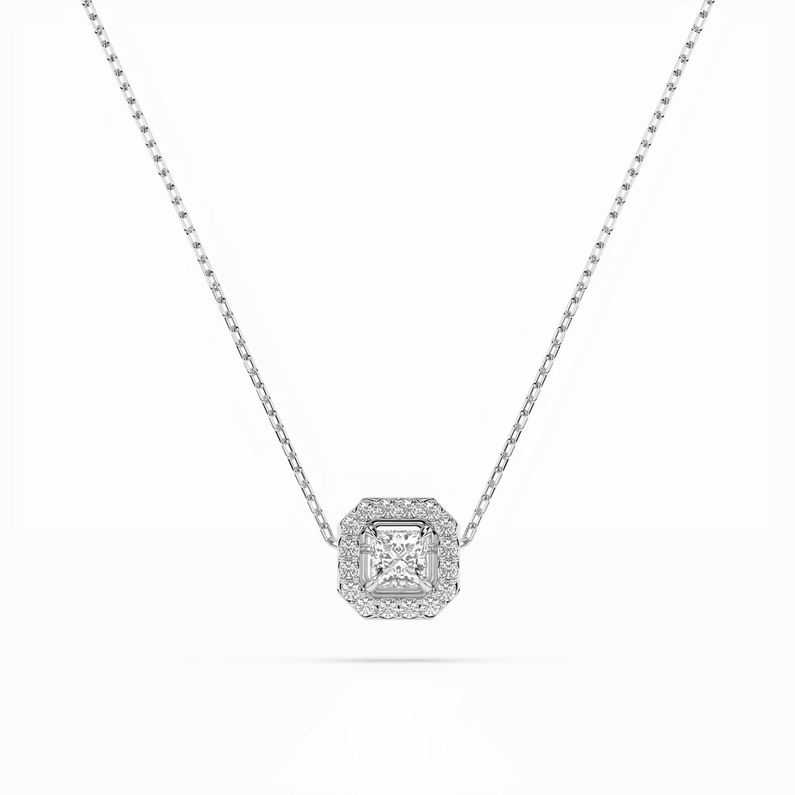 Colier solitaire Eternitate – 104-10045(3.0)PR – imaginea 1