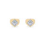 Cercei solitaire Fluture – 102-10116(3.0)PR – imaginea 4
