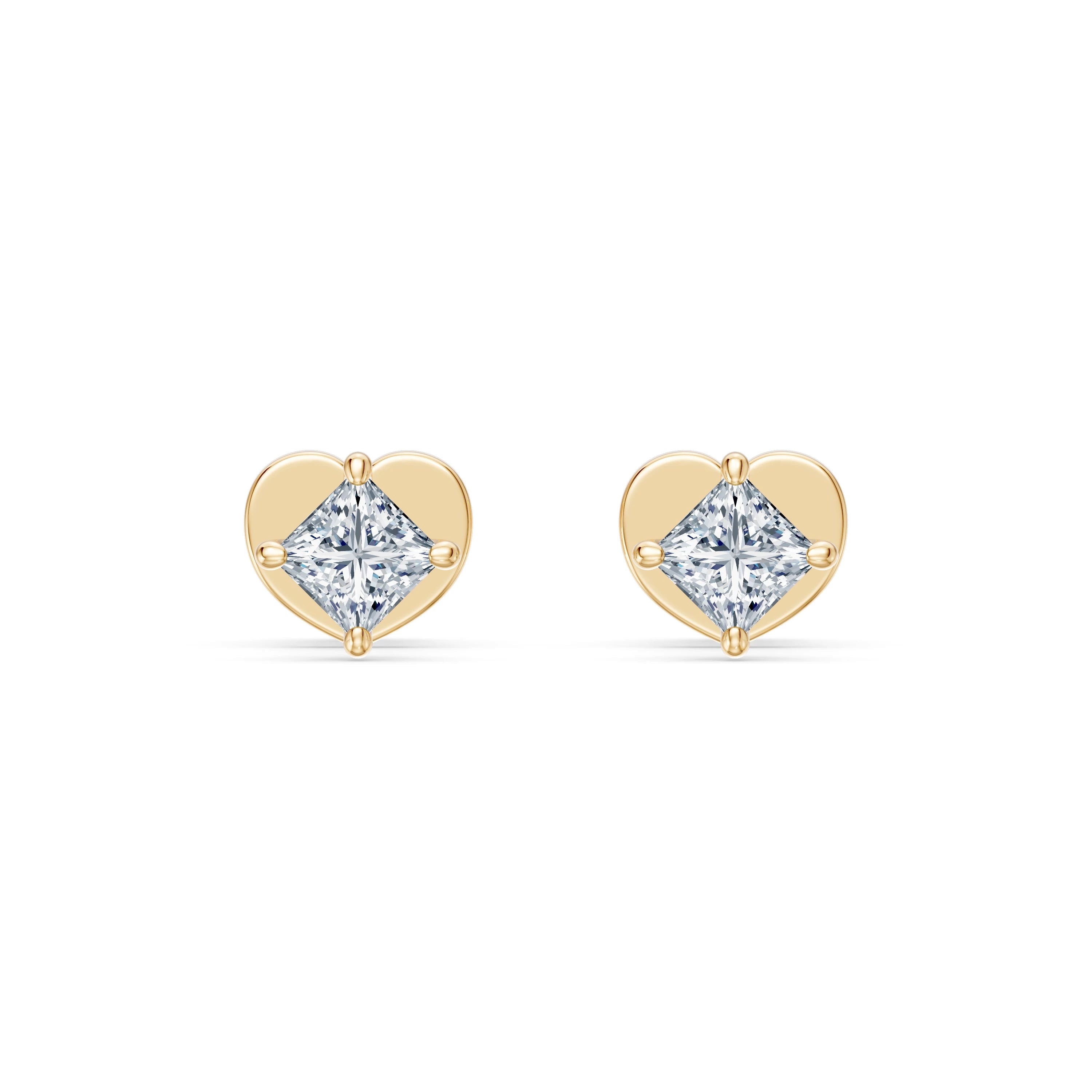 Cercei solitaire Fluture – 102-10116(3.0)PR – imaginea 4
