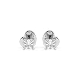 Cercei solitaire Fluture – 102-10113(2.5)PR – imaginea 1