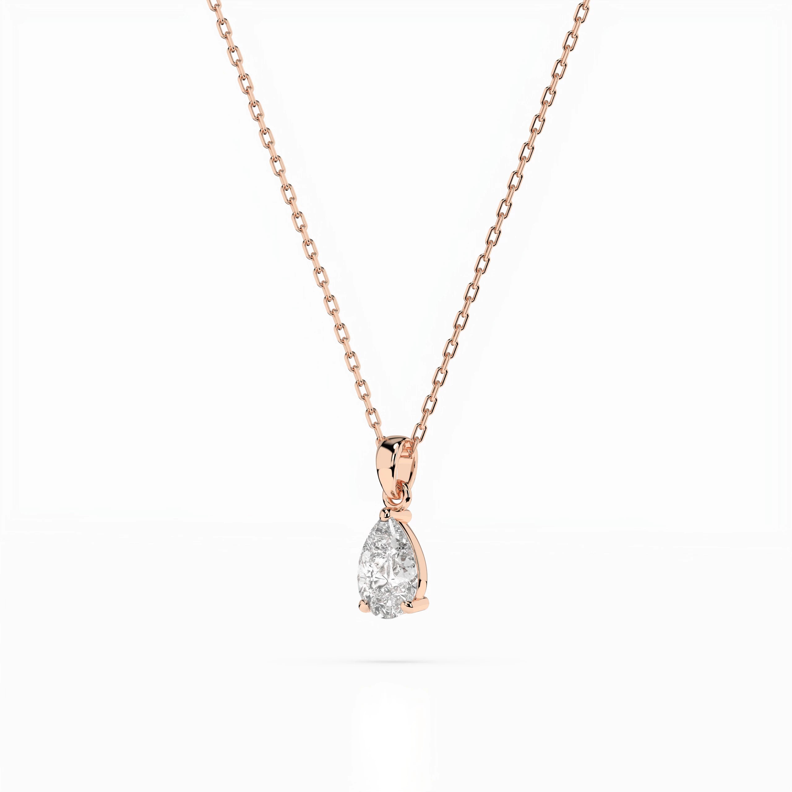 Colier solitaire – 104-10067(0.30)PAR – imaginea 8