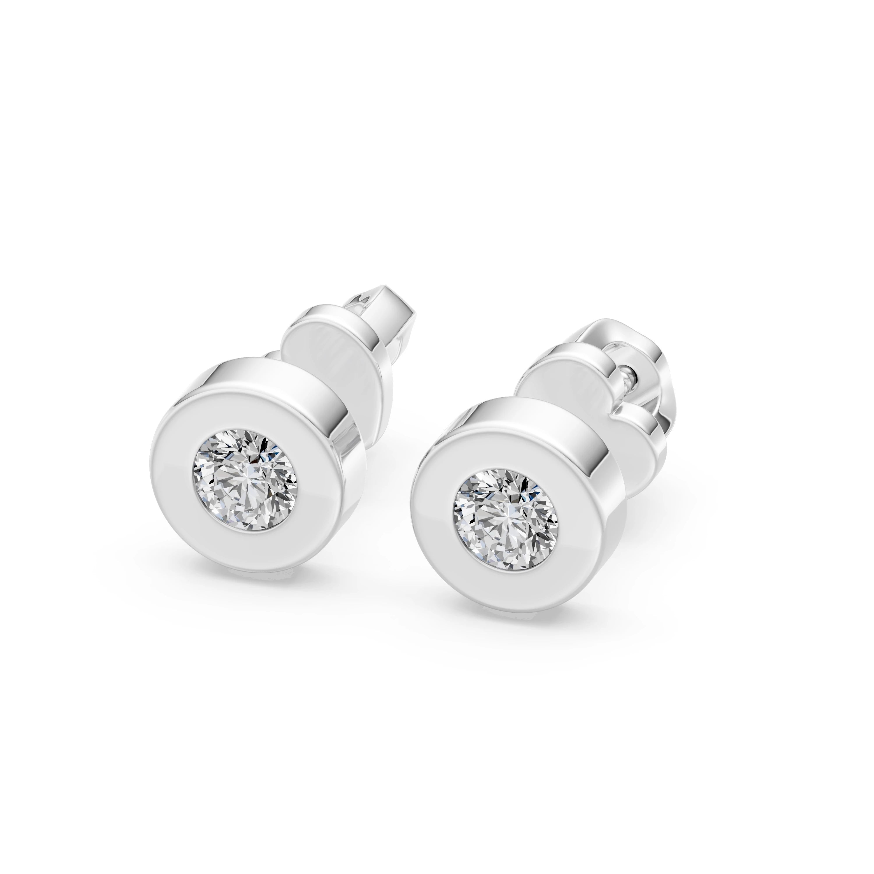 Cercei solitaire Fluture – 102-10050(3.7) – imaginea 2