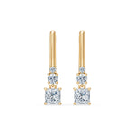 Cercei solitaire Eternitate – 102-10143(0.40)PR – imaginea 4
