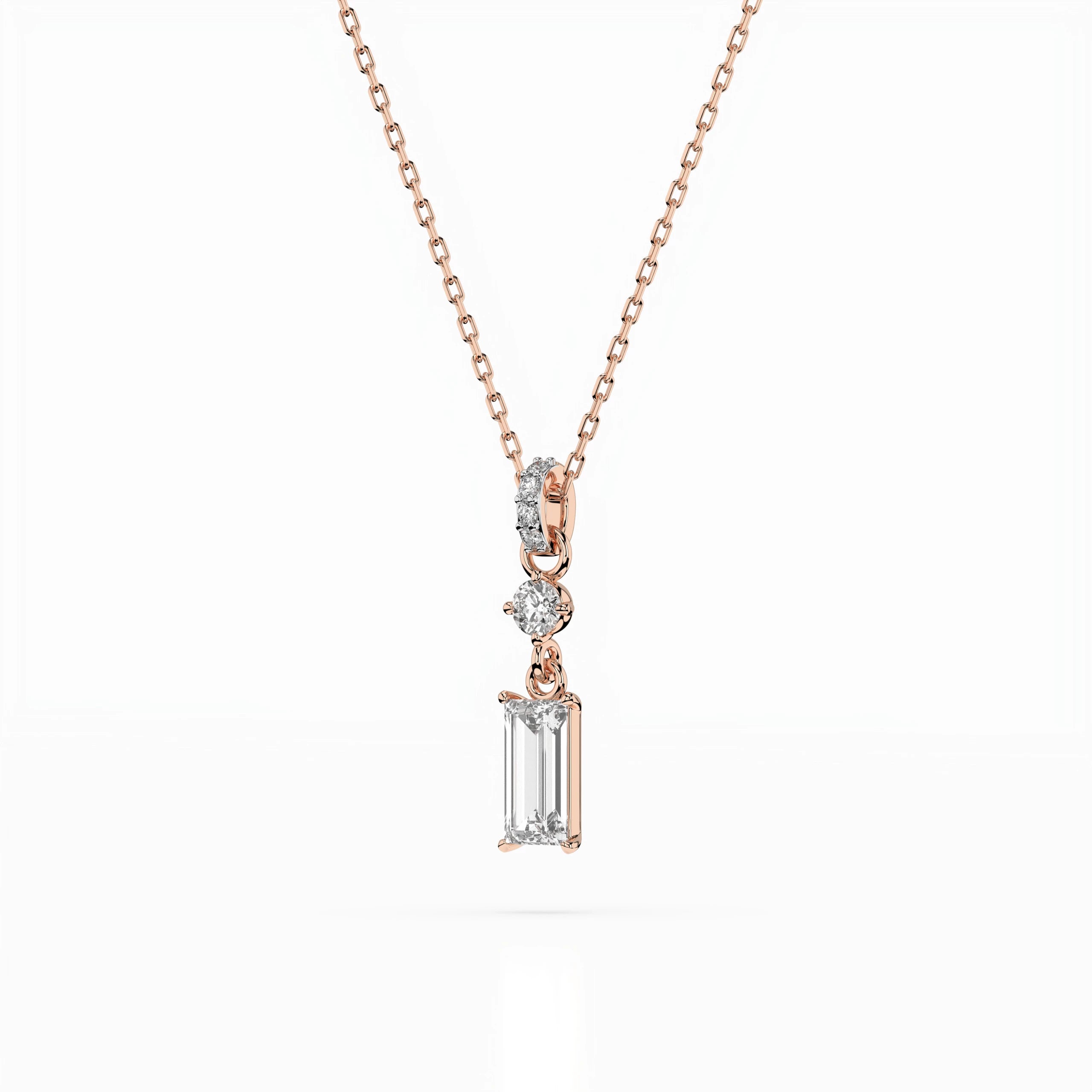 Colier solitaire – 104-10071/3(0.30)BAQ – imaginea 8