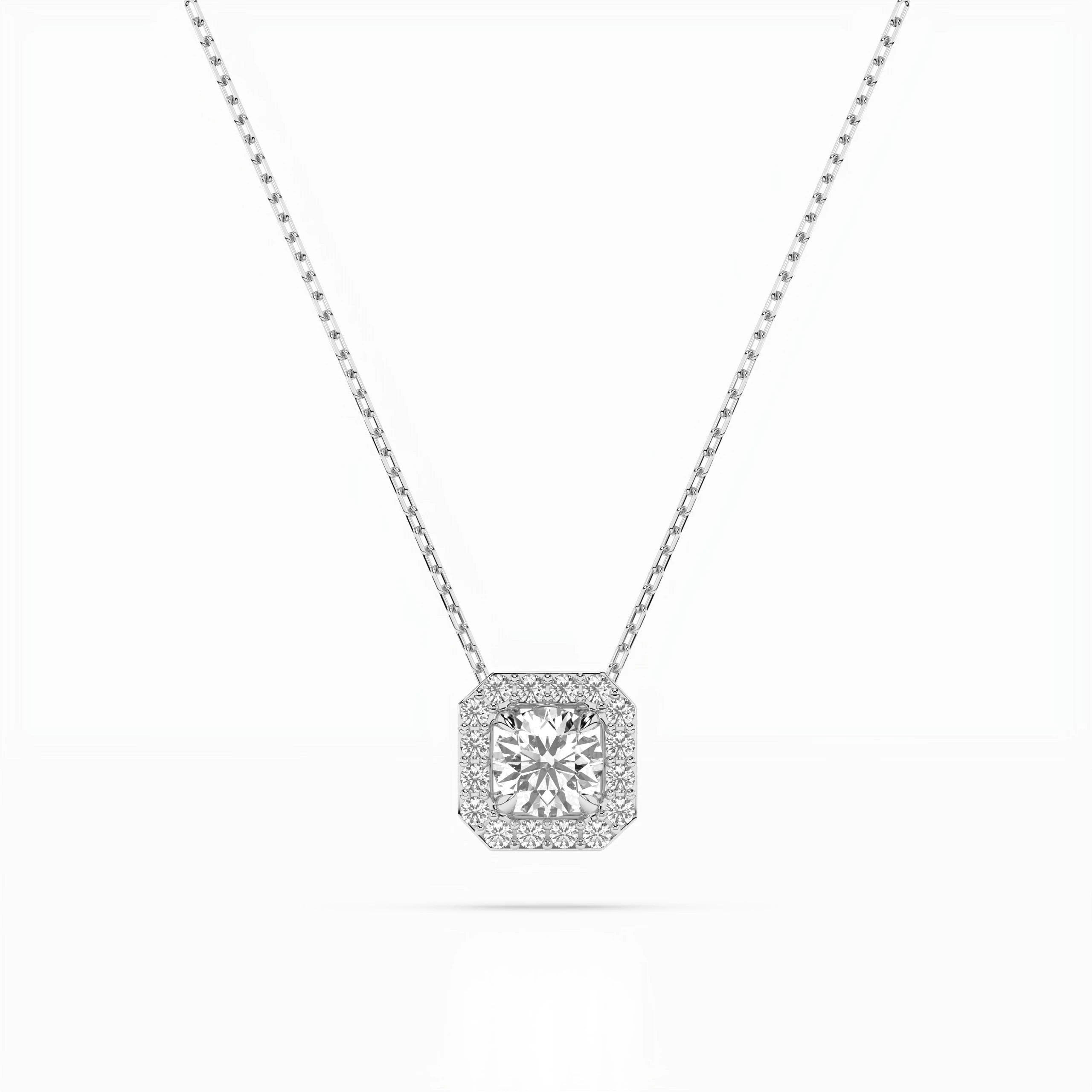 Colier solitaire Eternitate – 104-10042(3.7) – imaginea 1
