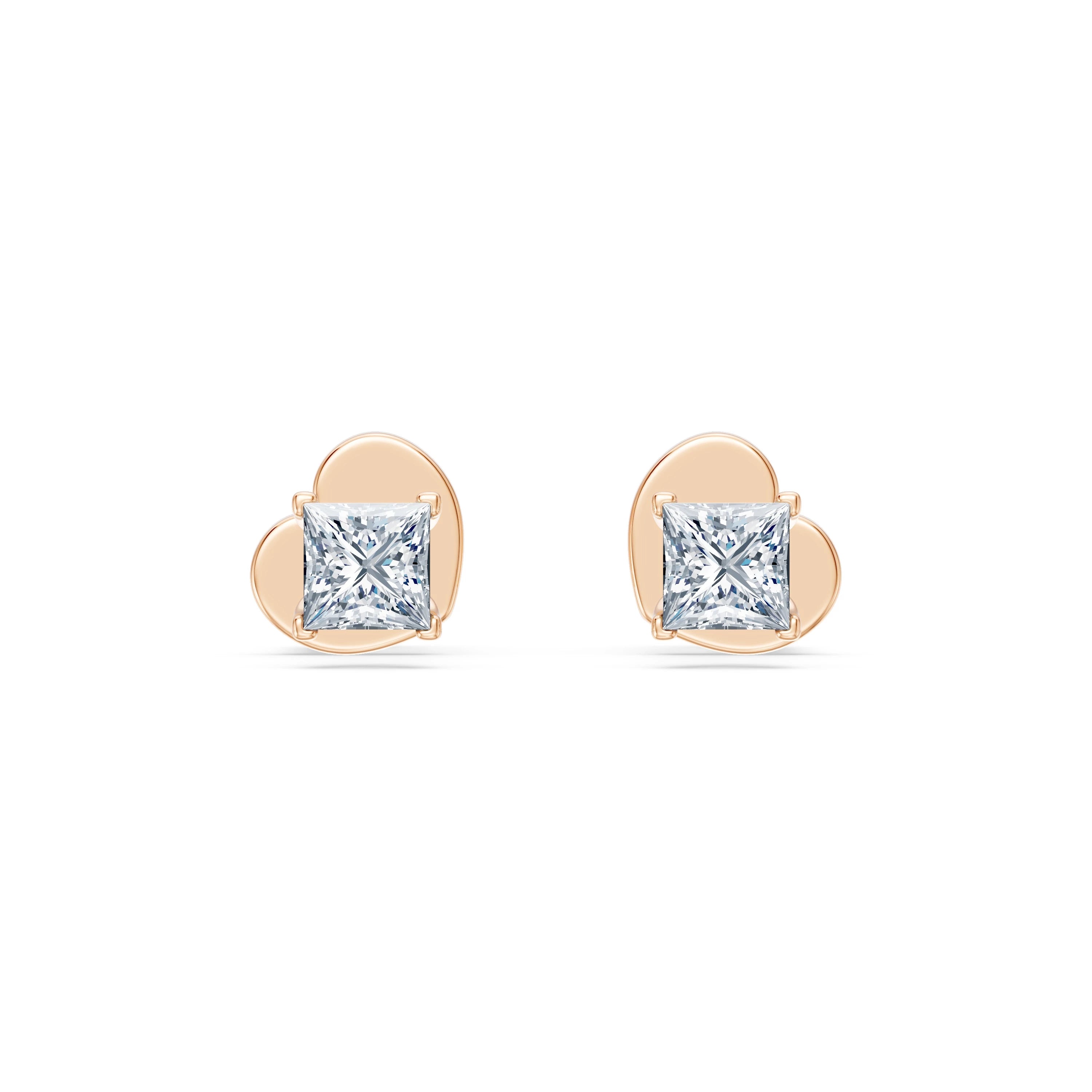 Cercei solitaire Fluture – 102-10117(3.0)PR – imaginea 7
