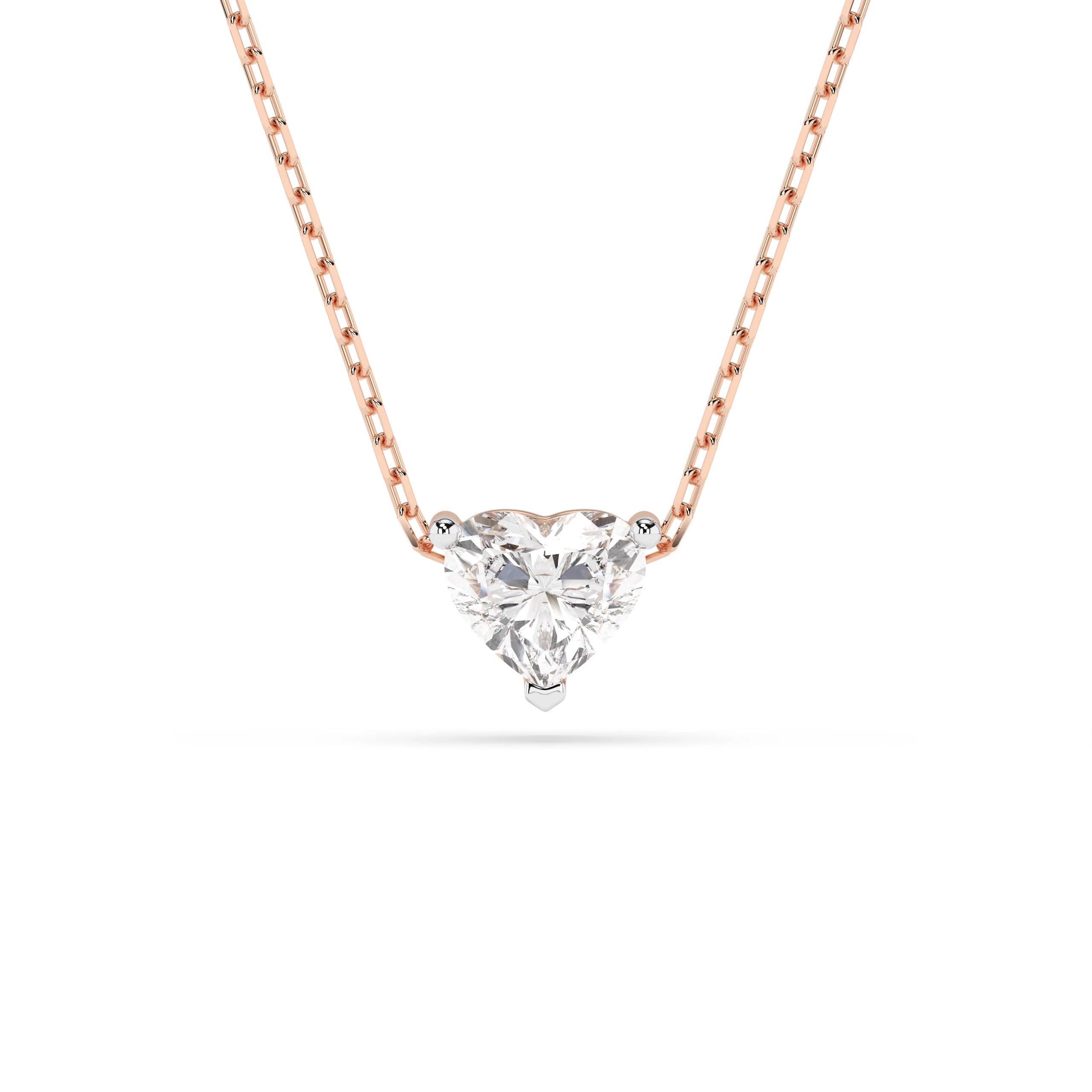 Colier solitaire – 104-10066(0.30)HRT – imaginea 7