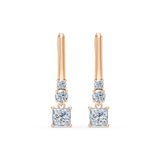 Cercei solitaire Eternitate – 102-10143(0.30)PR – imaginea 7