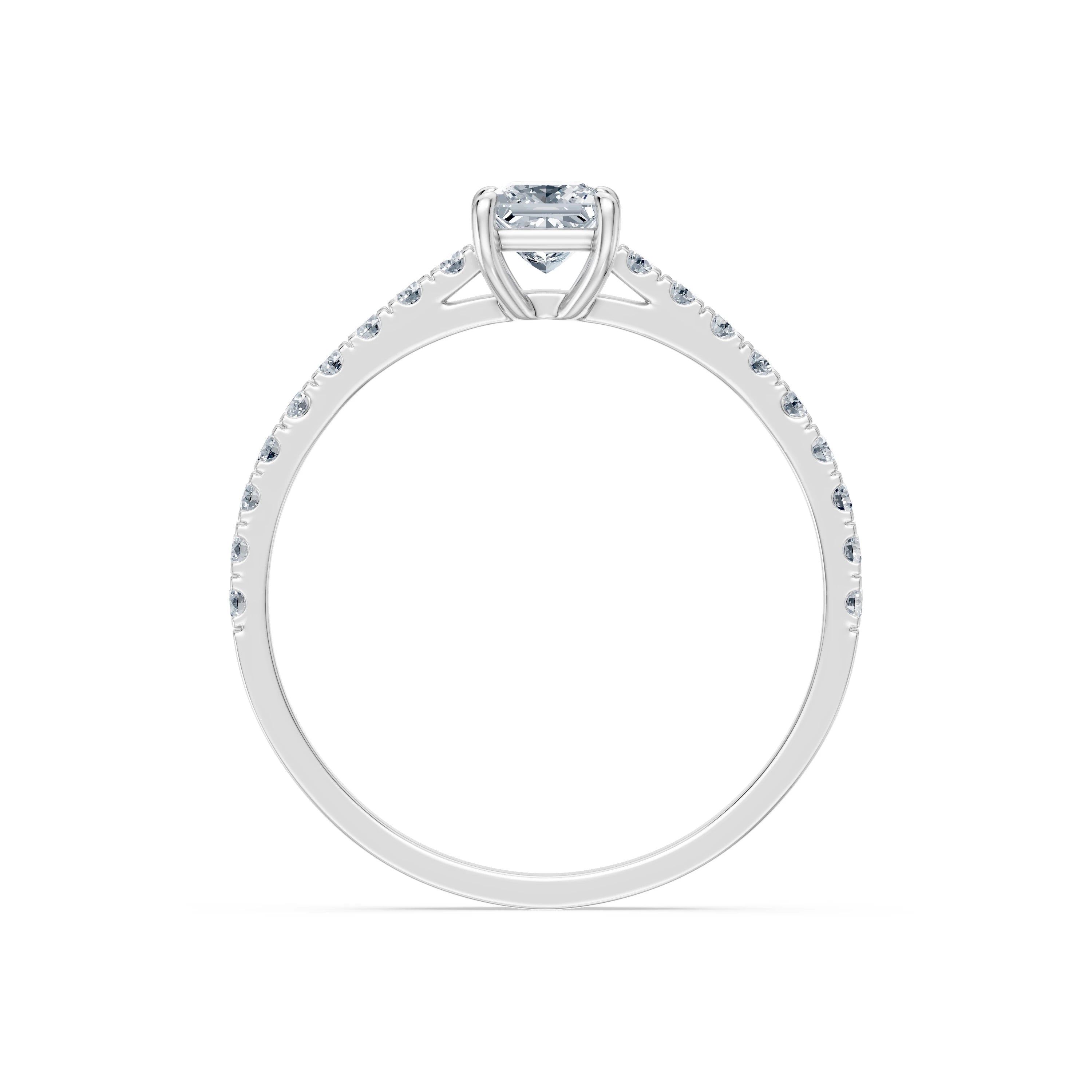 Inel solitaire Eternitate – 101-10191(0.30)PR – imaginea 2