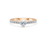 Inel solitaire Eternitate – 101-10191(0.30)HRT – imaginea 9
