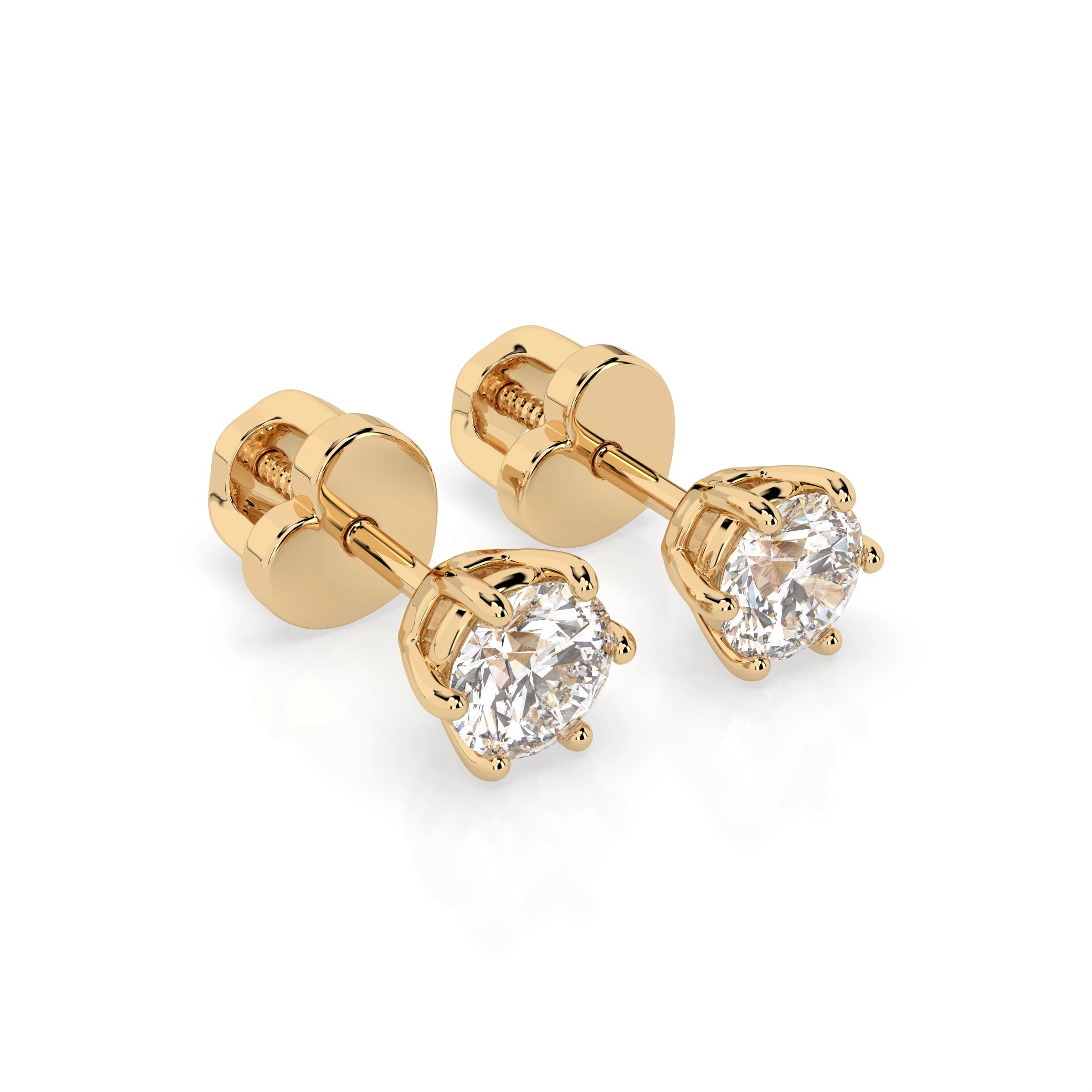 Cercei solitaire Fluture – 102-10027(4.2) – imaginea 5