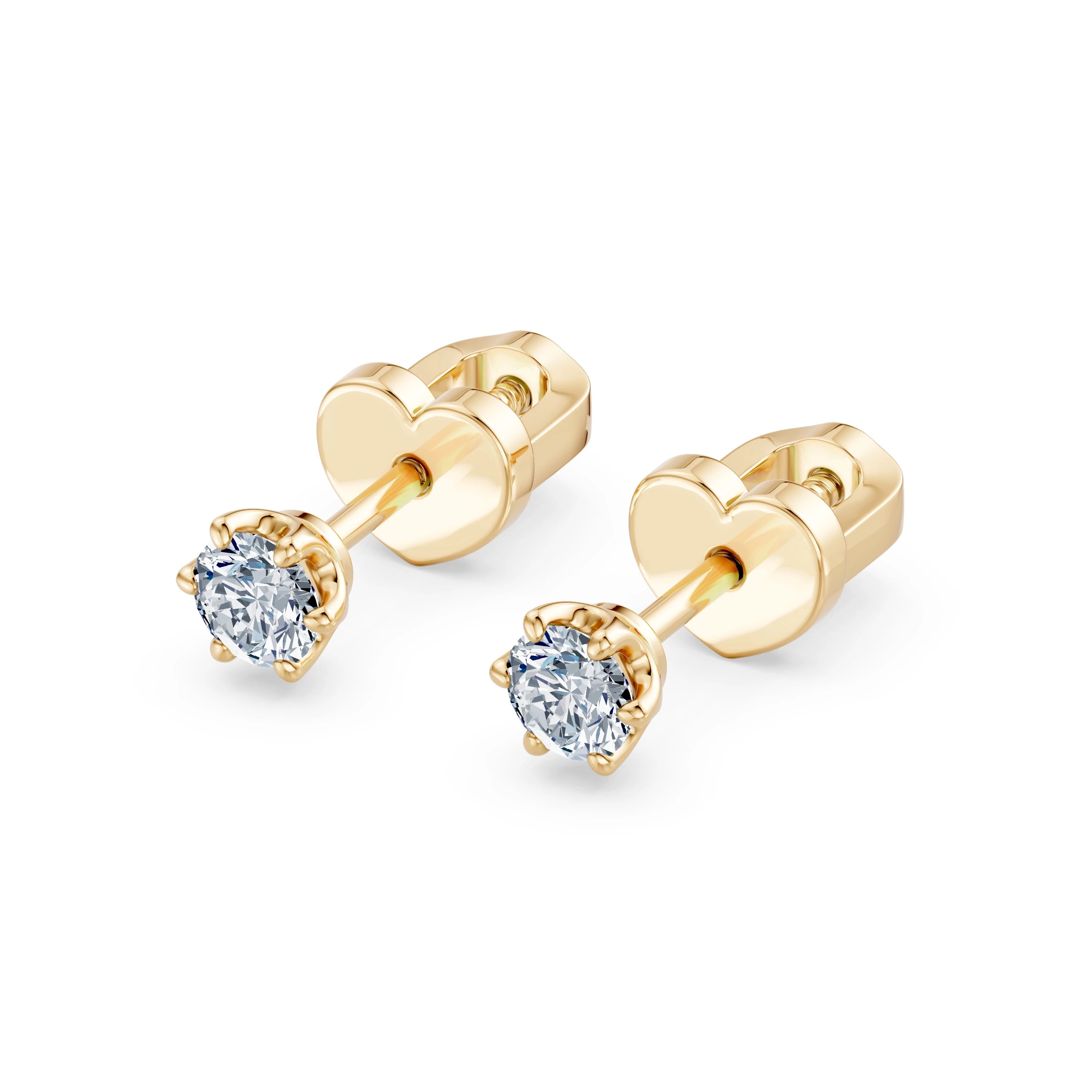 Cercei solitaire Fluture – 102-10040/1(3.4) – imaginea 6