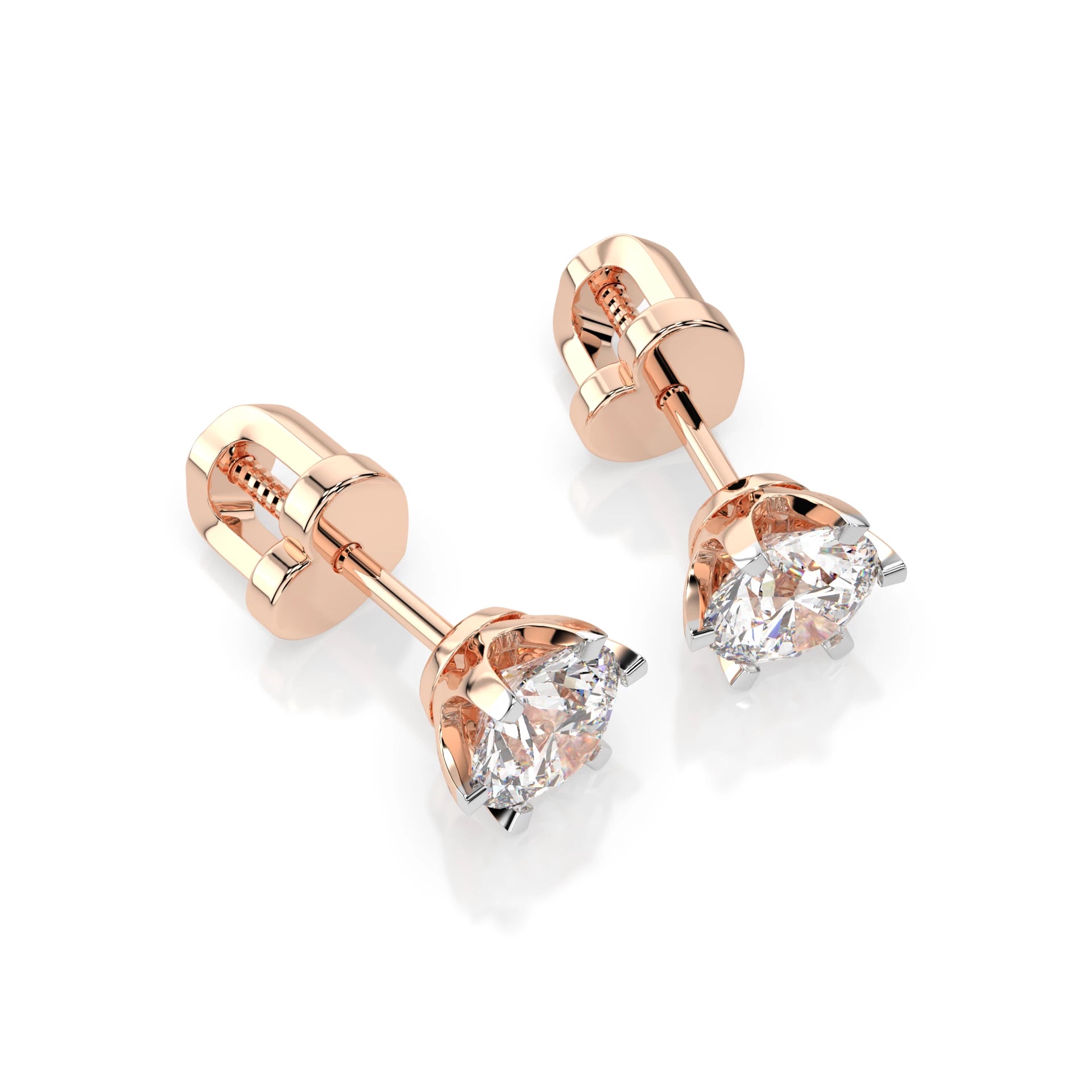 Cercei solitaire Fluture – 102-10040/1(5.1) – imaginea 8