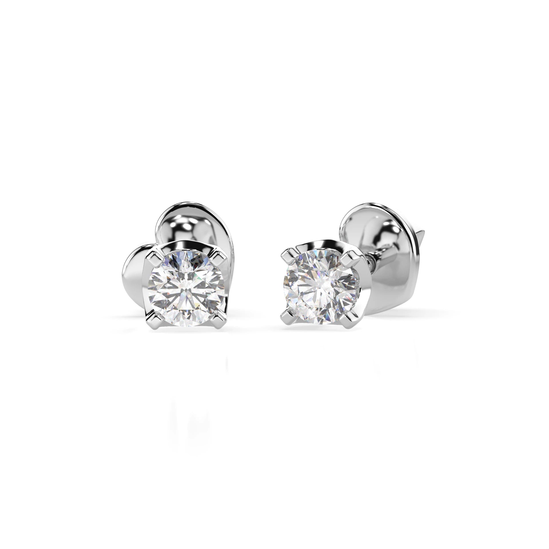 Cercei solitaire Fluture – 102-10020(3.0) – imaginea 1