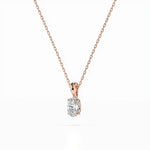 Colier solitaire – 104-10069(0.30)OV – imaginea 8