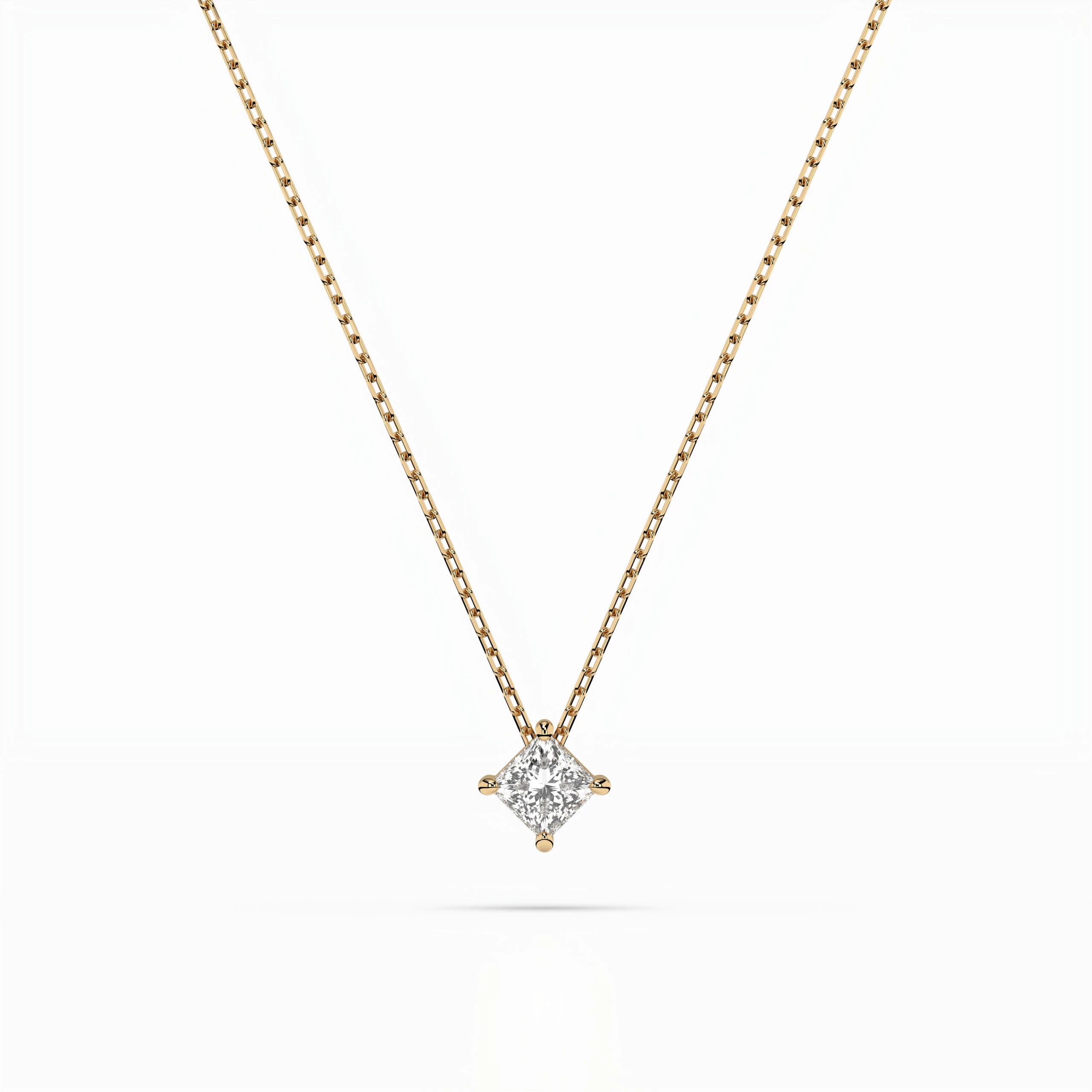 Colier solitaire – 104-10055(3.0)PR – imaginea 4