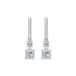 Cercei solitaire Eternitate – 102-10143(0.40)PR – imaginea 1