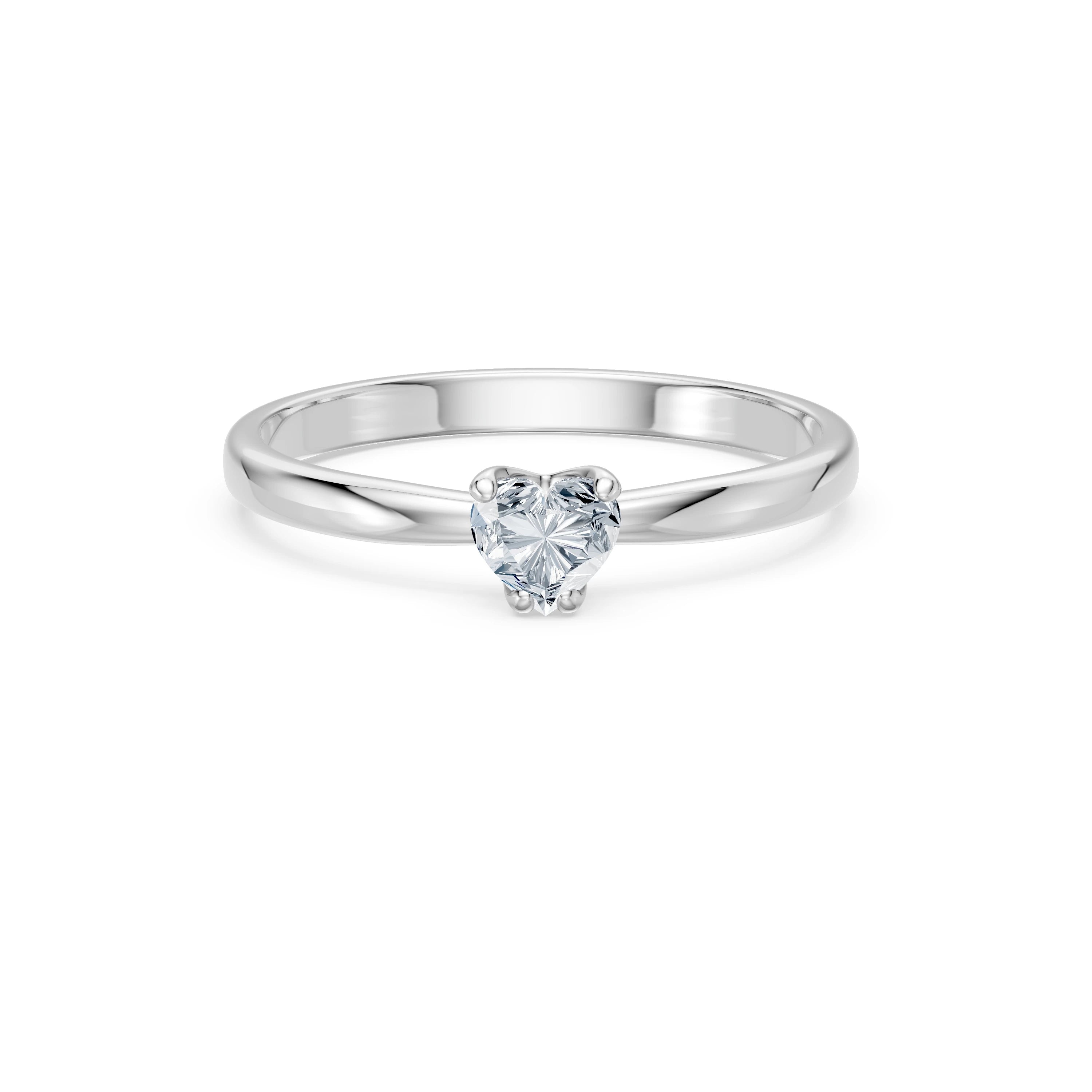 Inel solitaire – 101-10194(0.30)HRT – imaginea 3