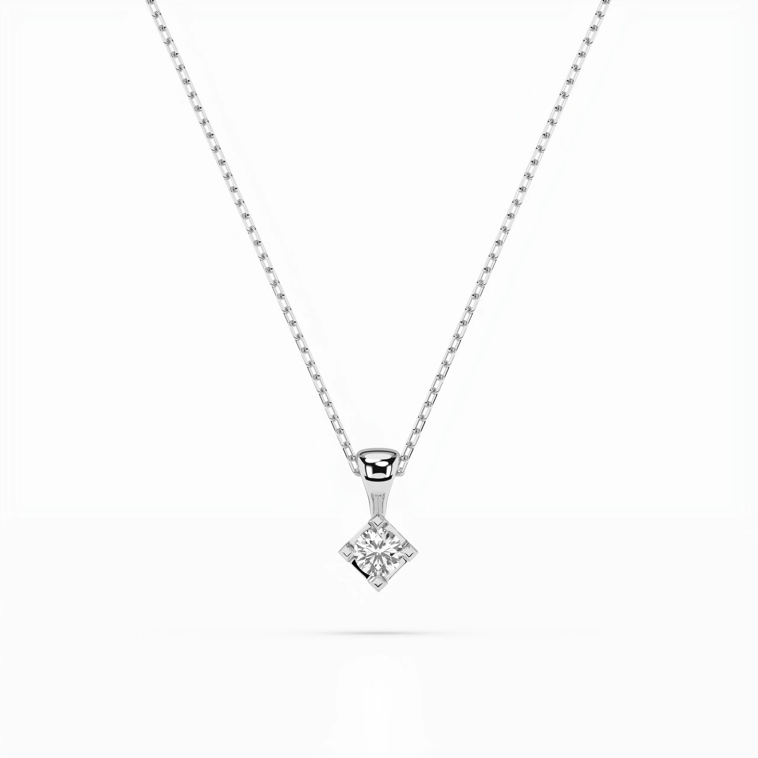 Colier solitaire – 104-10014(2.7) – imaginea 1