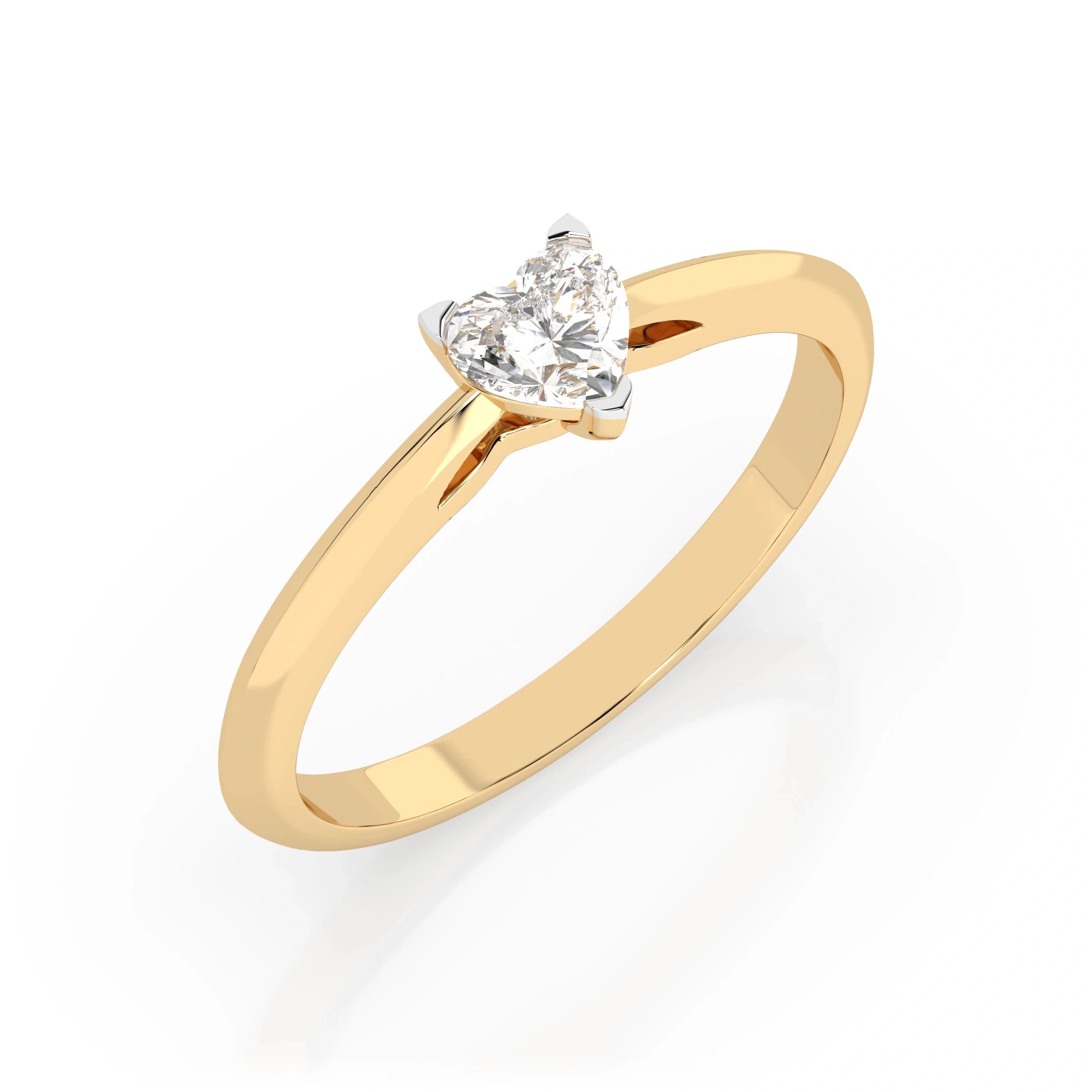 Inel solitaire – 101-10190(0.30)HRT – imaginea 4